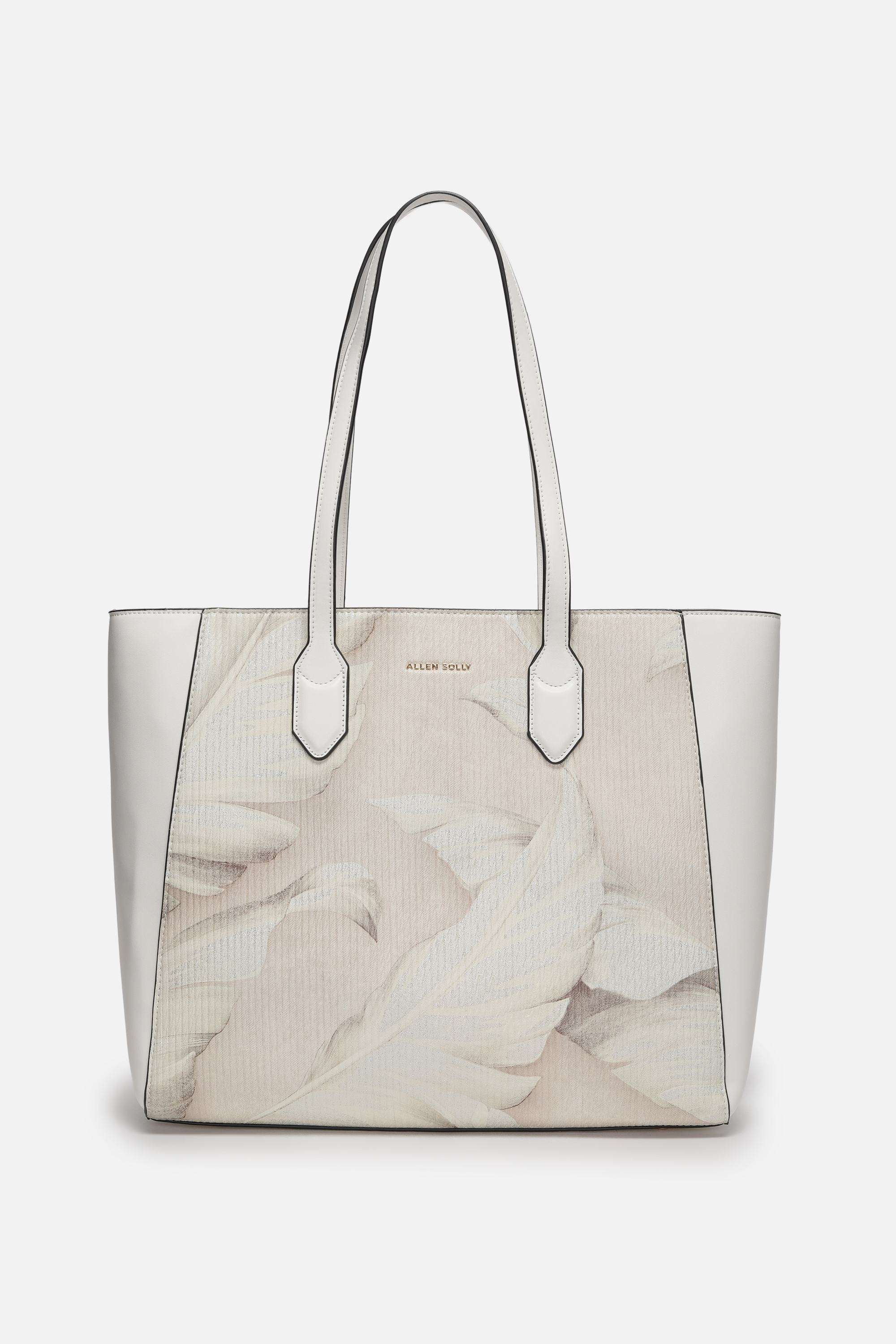 LEAFY-PU-Women-Casual-Wear-Tote-Bag