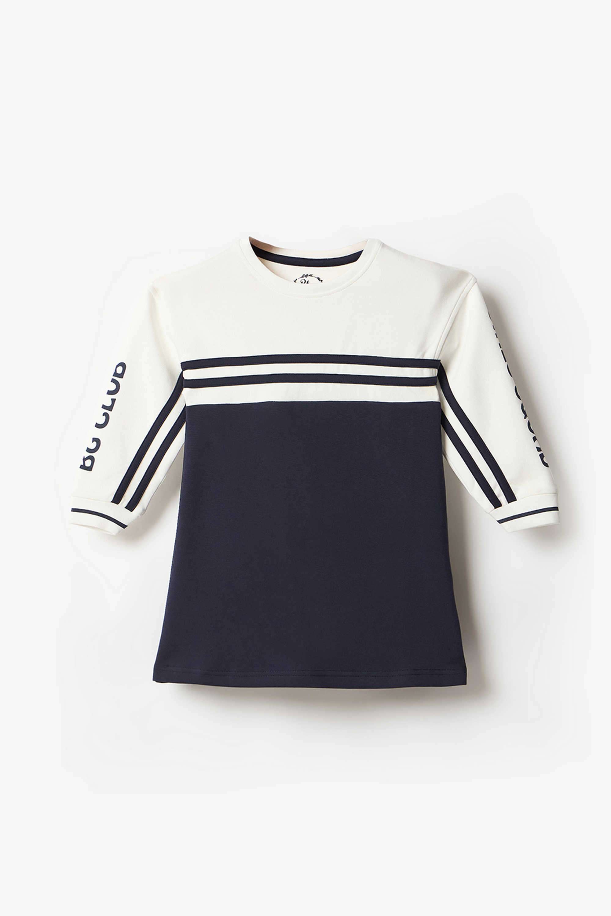 Solid-Blended-Fabric-Girl-s-Casual-Wear-Dress