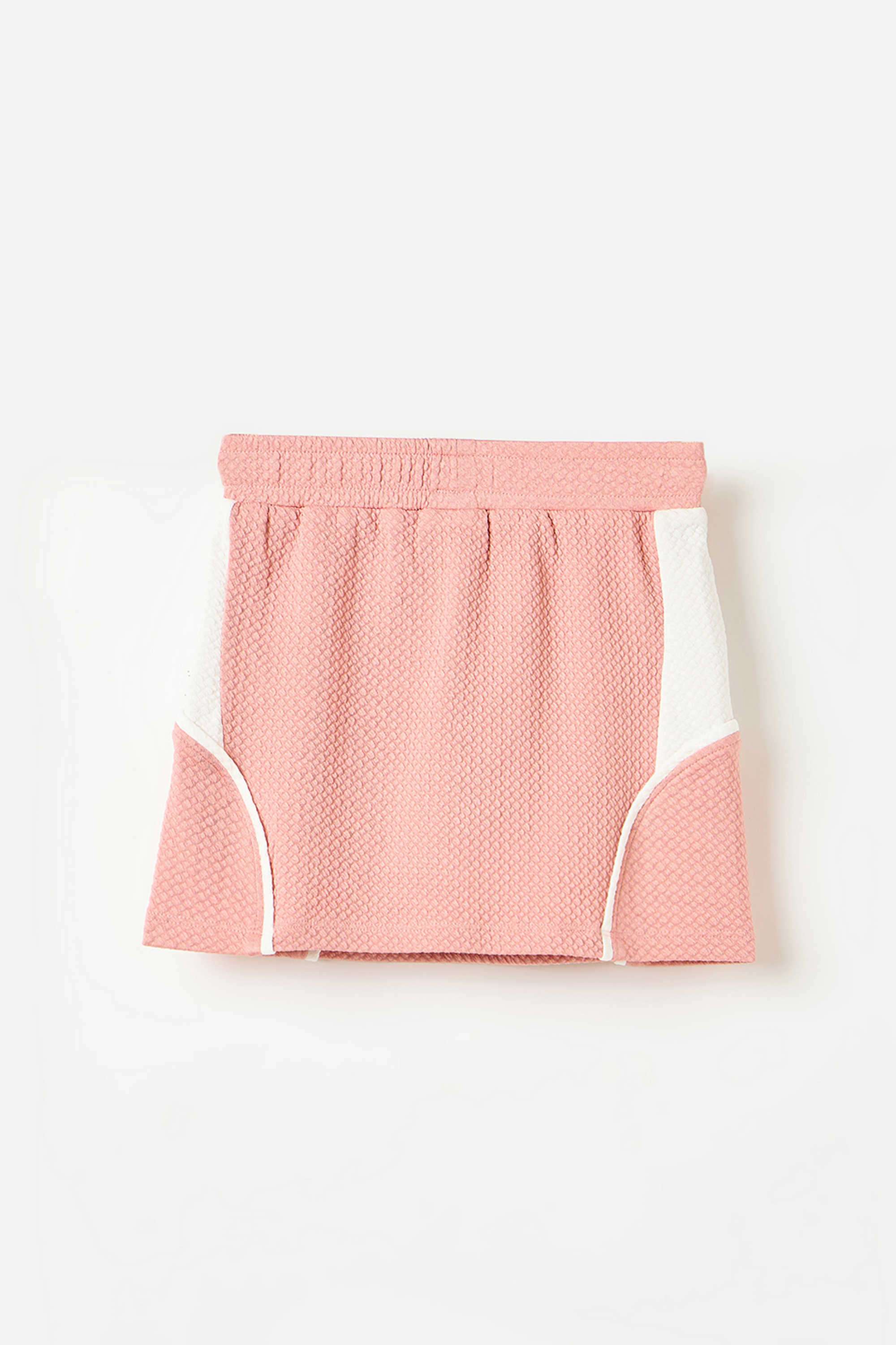Solid-Blended-Fabric-Regular-Fit-Girl-s-Skirts