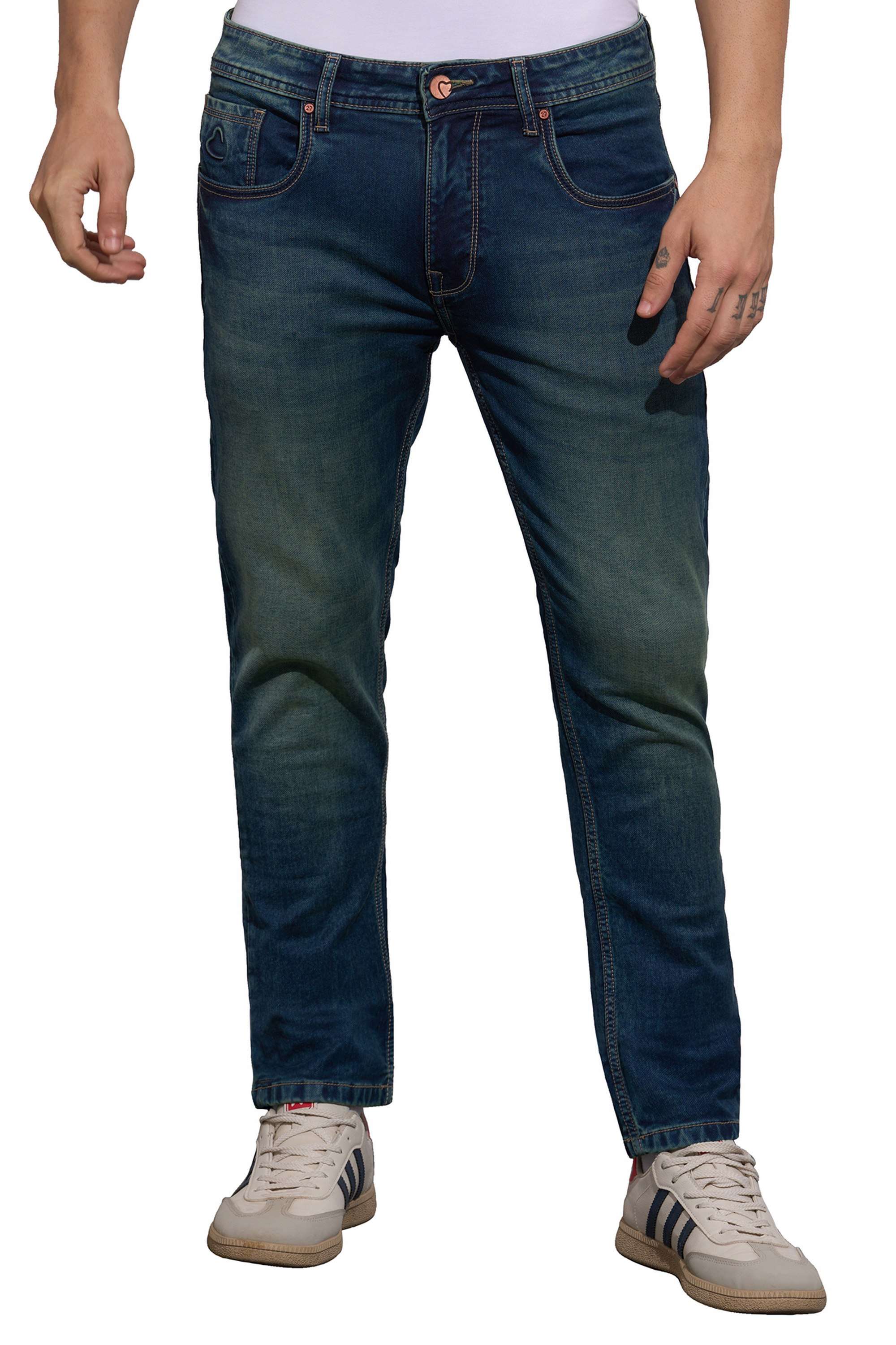 Knitted-Cotton-Slim-Fit-Men-s-Jeans