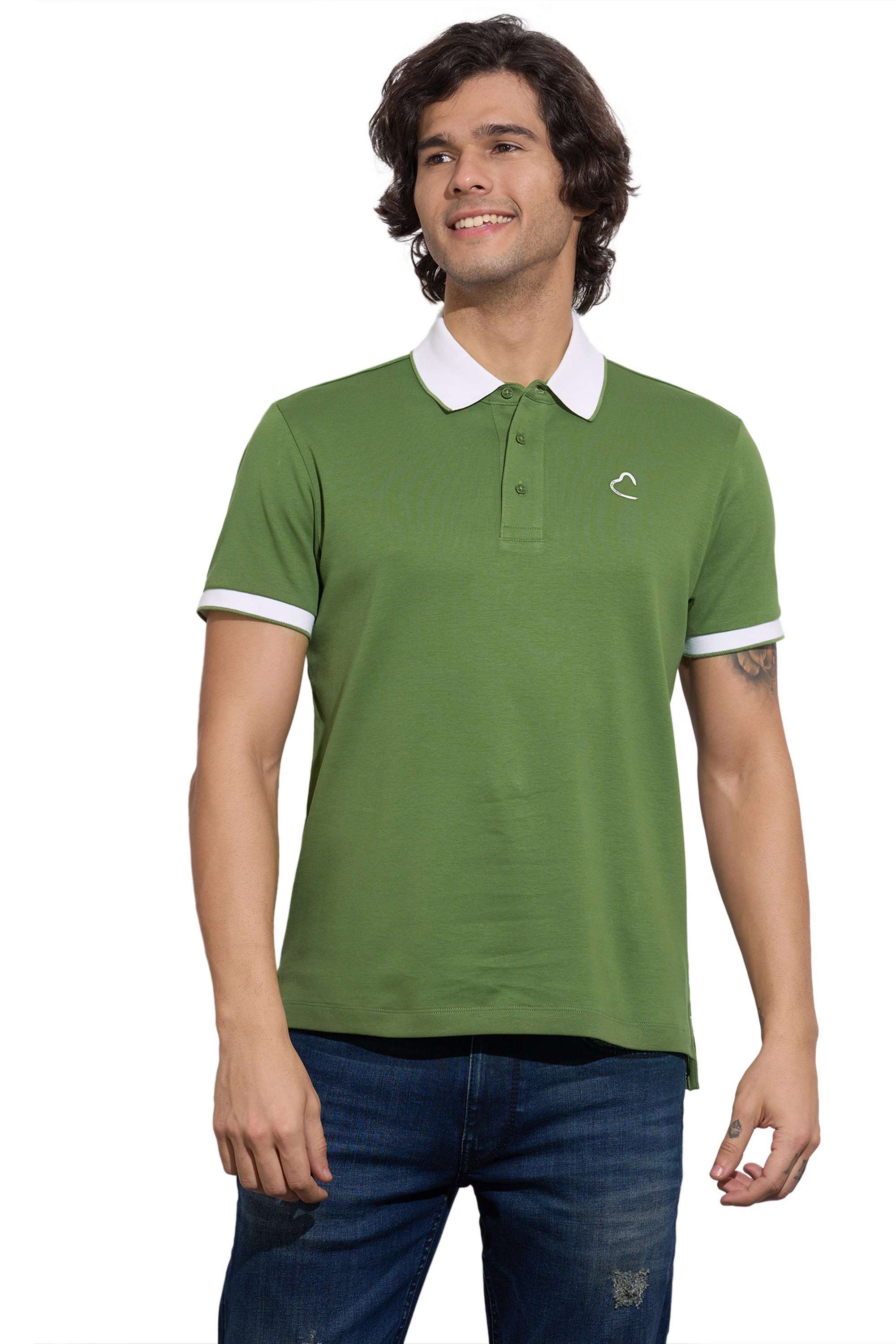 Solid-Cotton-Polo-Men-s-T-Shirt