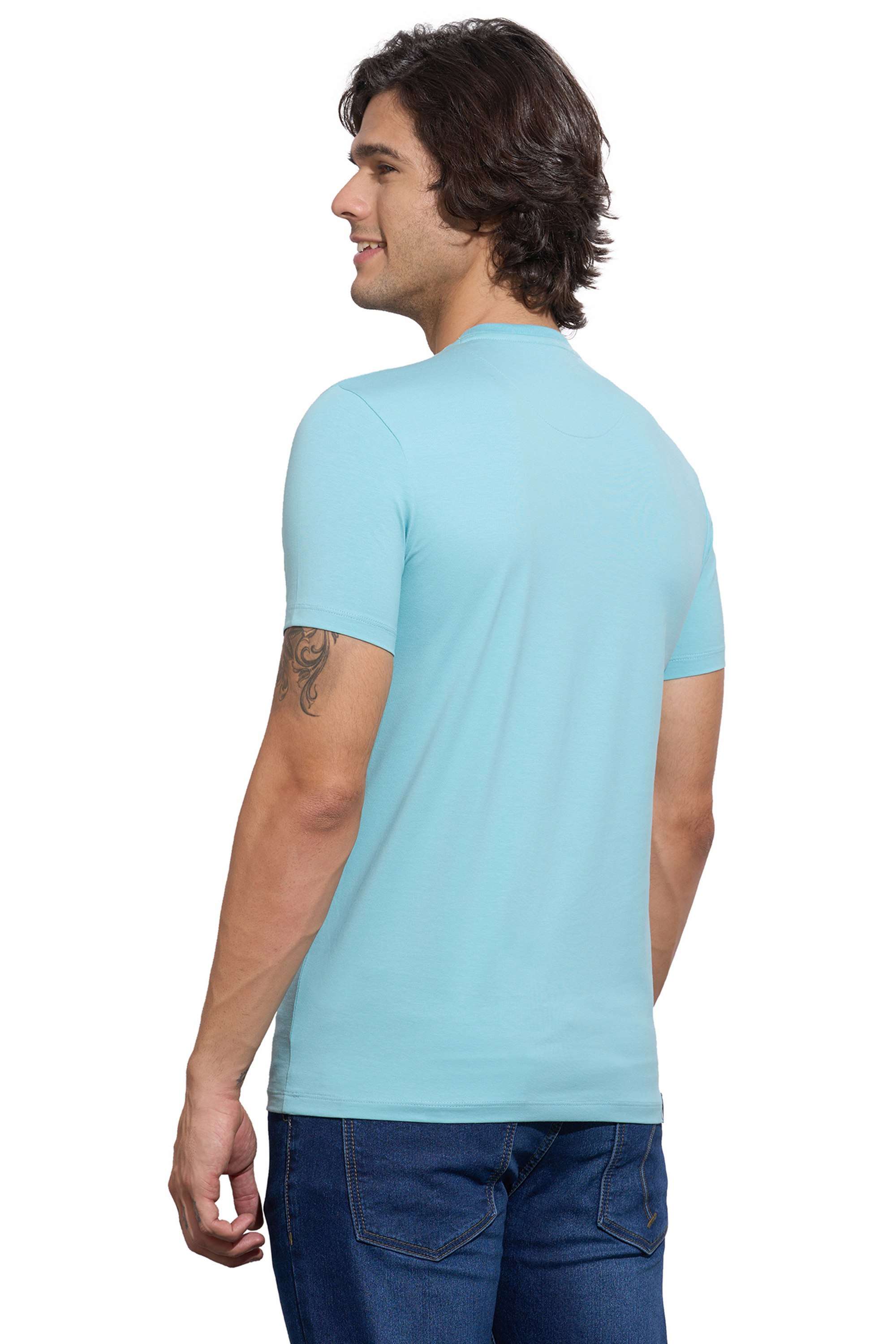 Typographic-Cotton-Blend-Slim-Fit-Men-T-Shirt