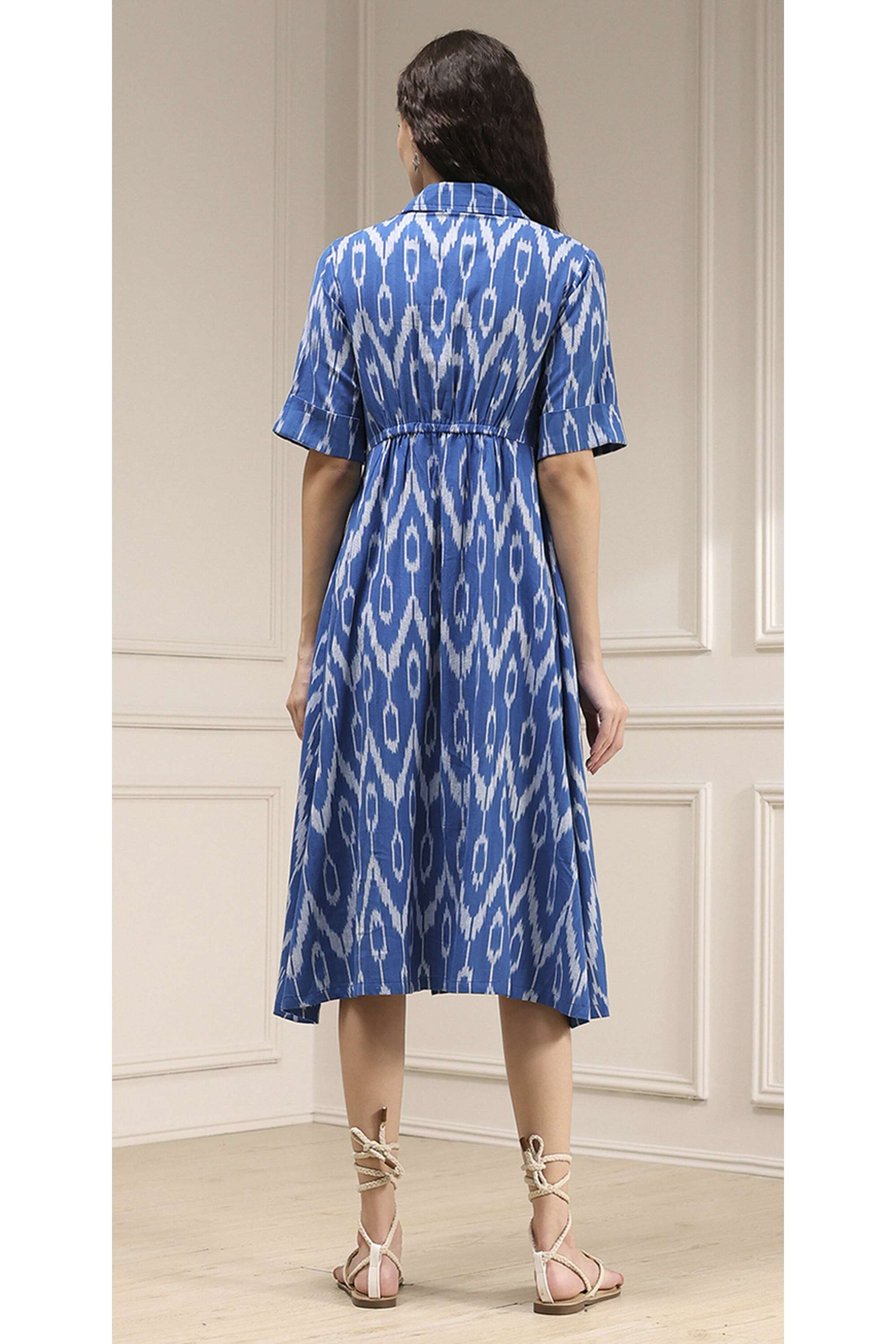 Tie-&-Dye-Cotton-Polo-Women-s-Dress