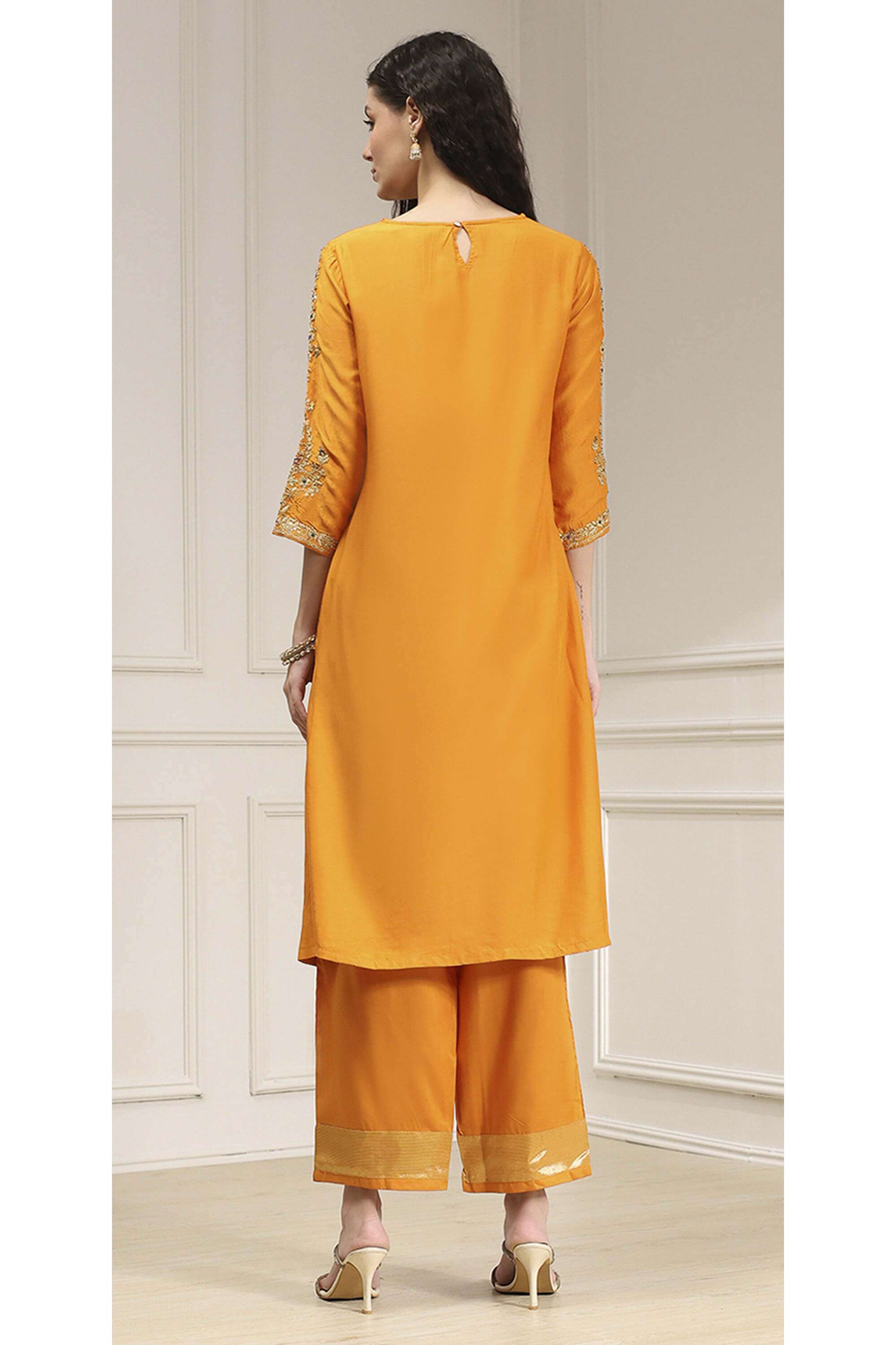 Solid-Modal-Straight-Fit-Women-s-Kurta-Set