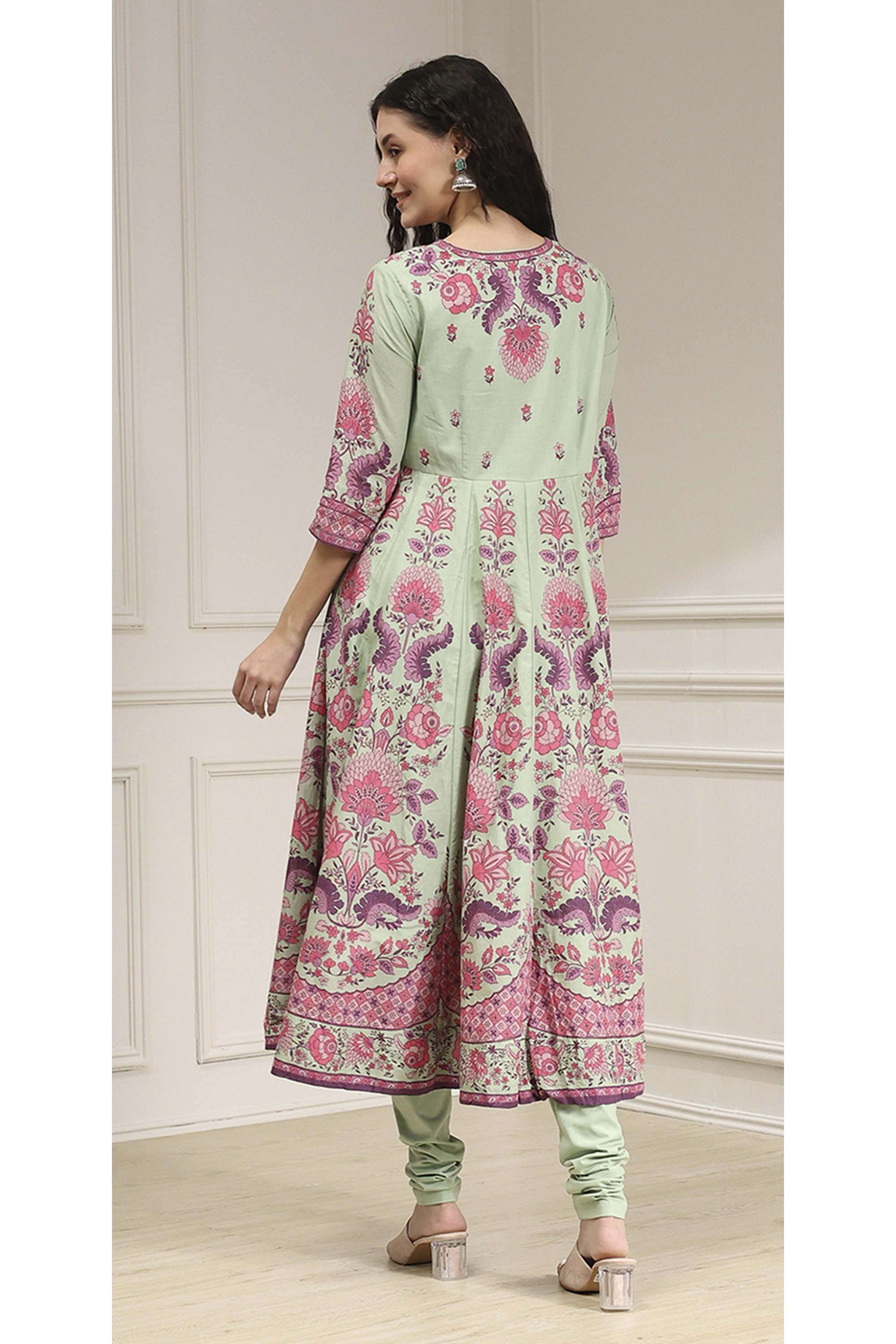 Solid-Cotton-Relaxed-Fit-Women-s-Kurta-Set