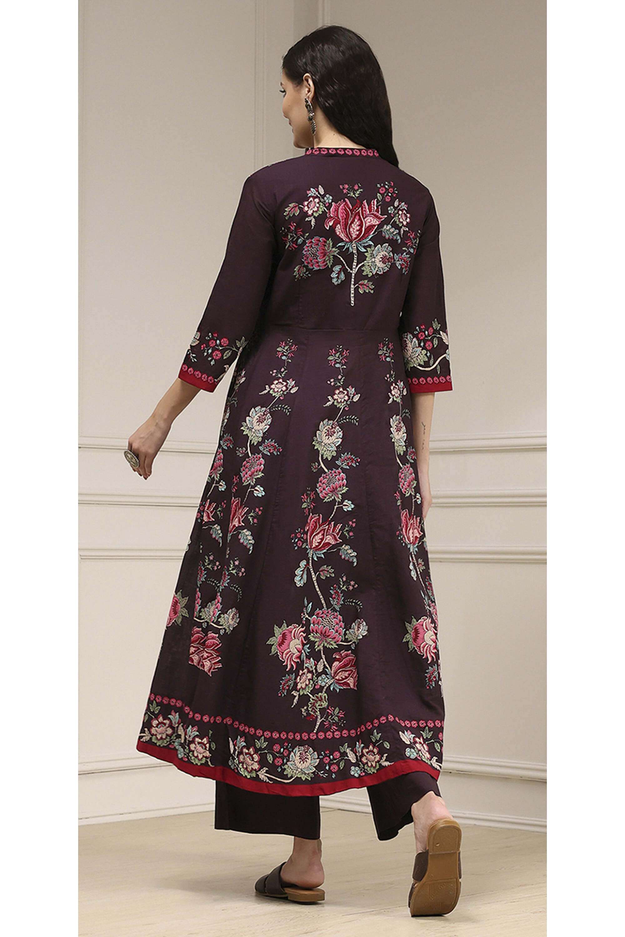 Solid-Cotton-Relaxed-Fit-Women-s-Co-Ord-Set