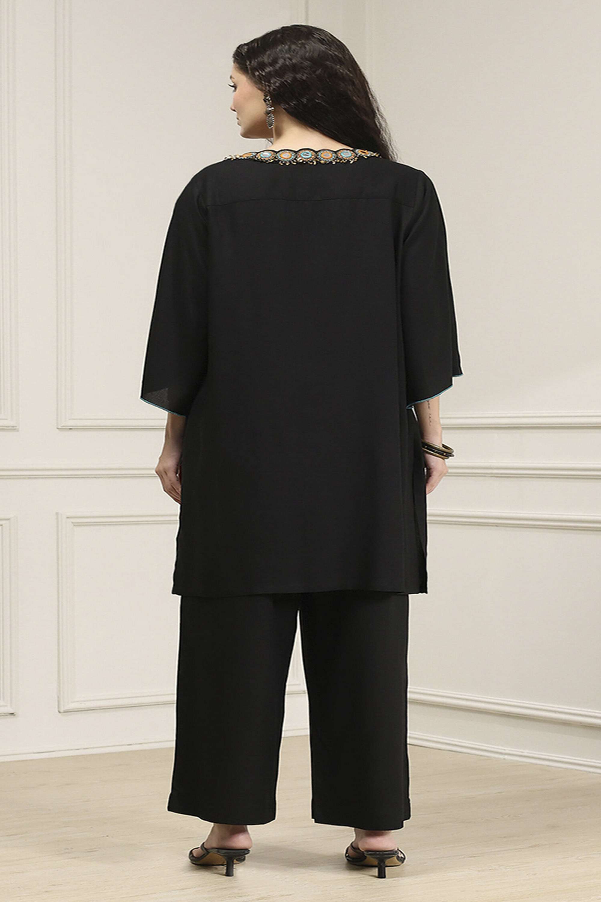 Solid-Regular-Fit-Rayon-Women-s-Festive-Wear-Palazzos