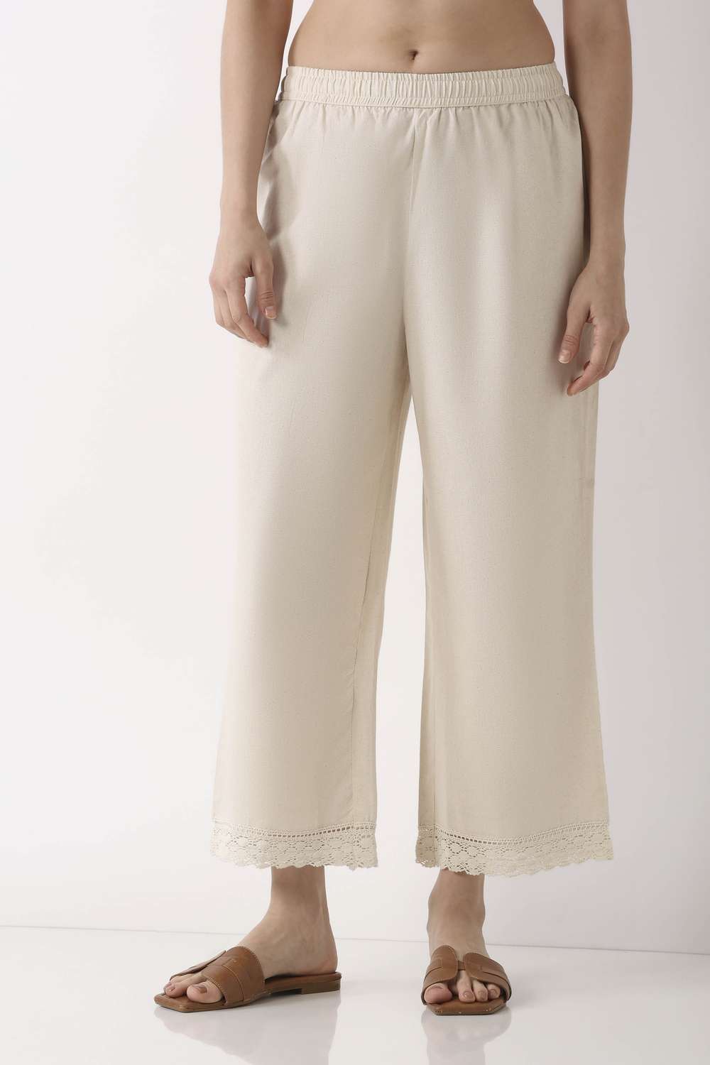 Solid-Regular-Fit-Cotton-Women-s-Festive-Wear-Palazzos