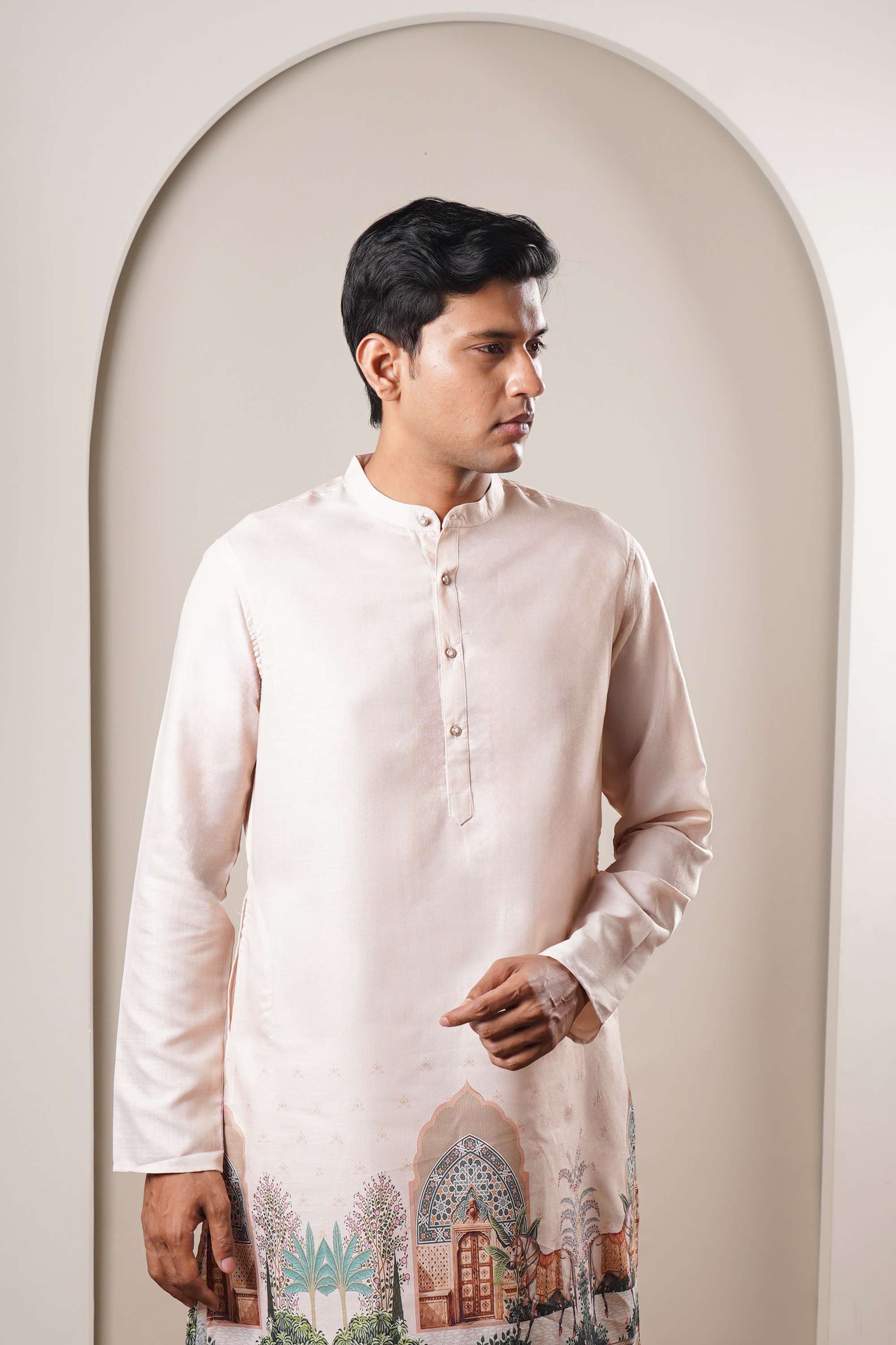 Printed-Polyester-Collared-Men-s-Festive-Wear-Kurta