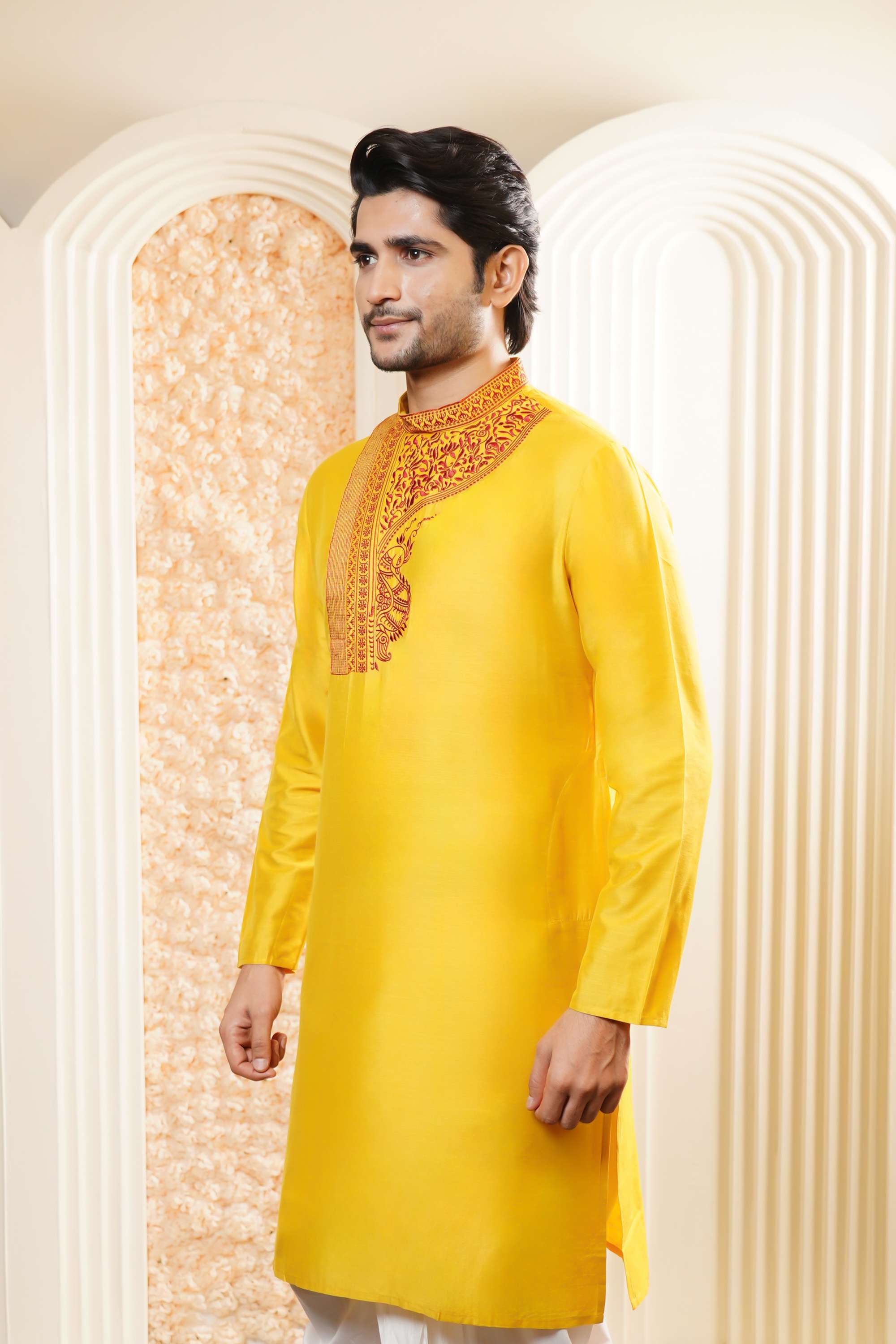 Embroidered-Blended-Fabric-Men-s-Festive-Wear-Kurta