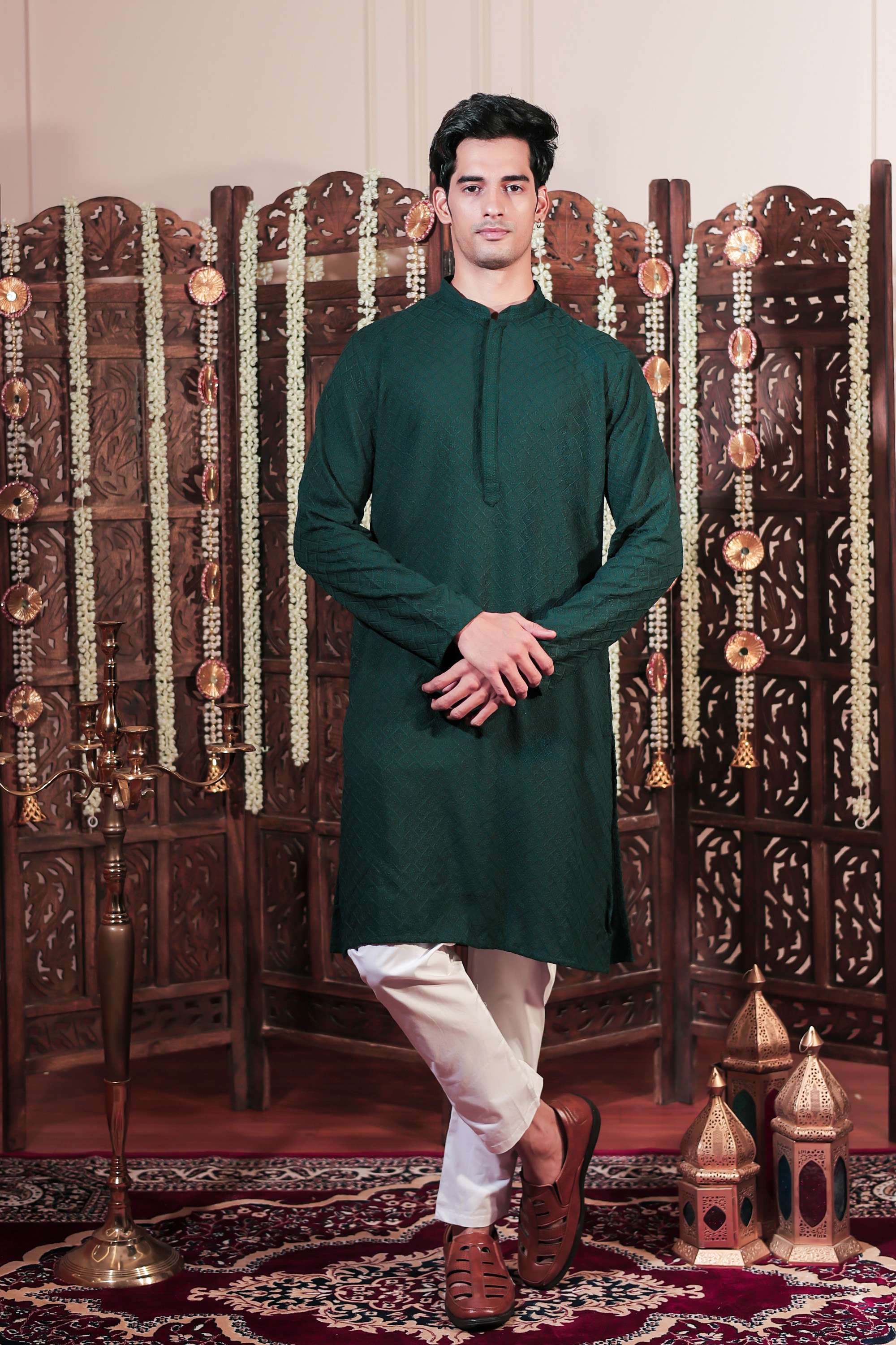 Dobby-Rayon-Men-s-Festive-Wear-Kurta