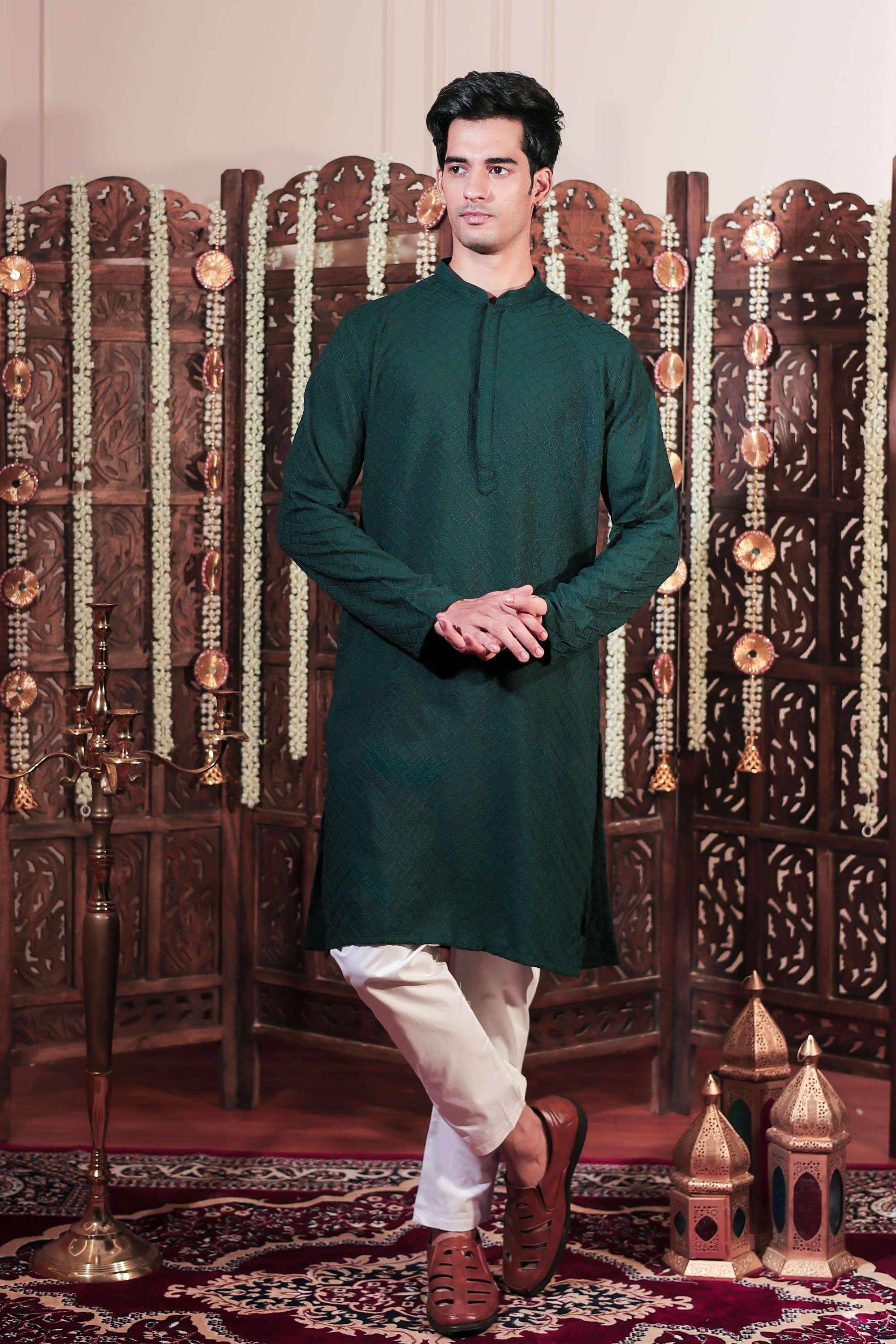 Dobby-Rayon-Men-s-Festive-Wear-Kurta