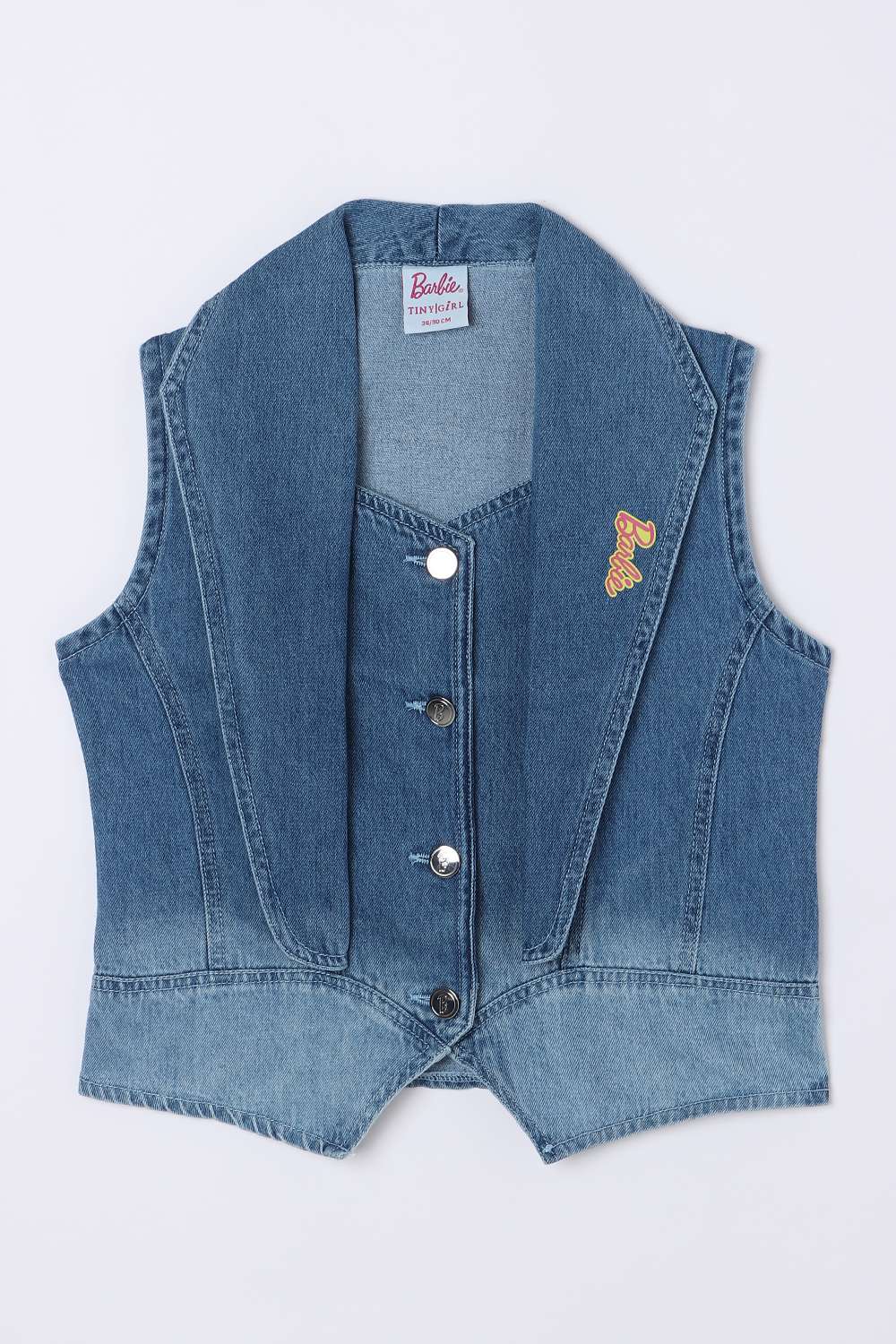 Solid-Blended-Fabric-Girls-Blazer