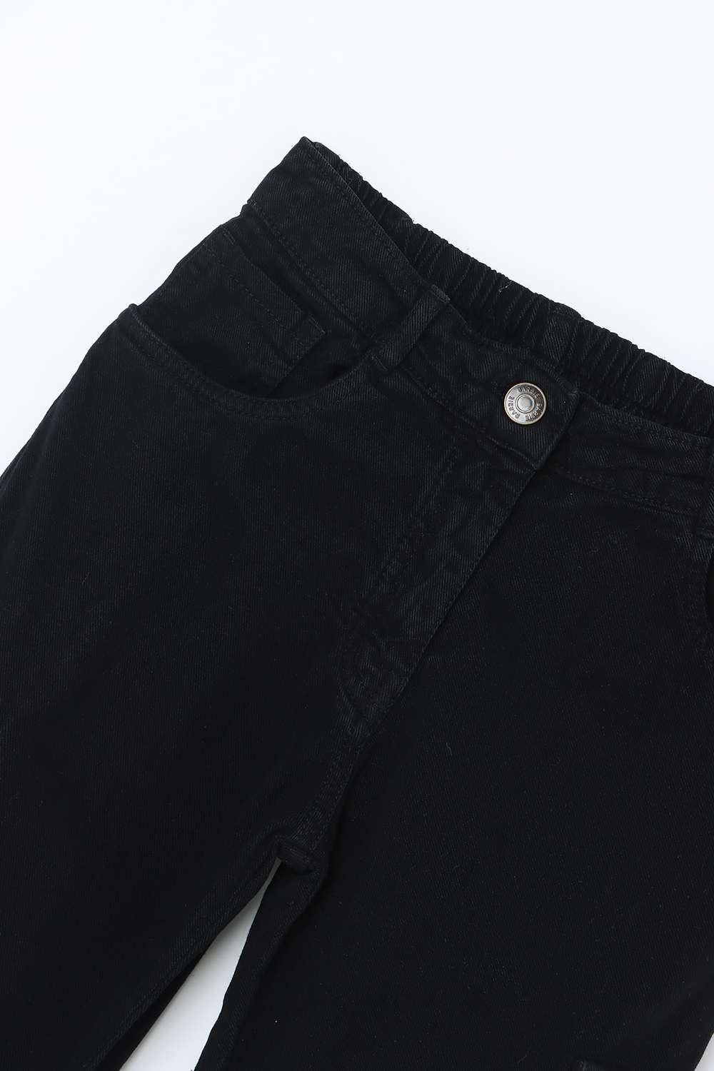 Solid-Blended-Fabric-Regular-Fit-Girls-Jeans