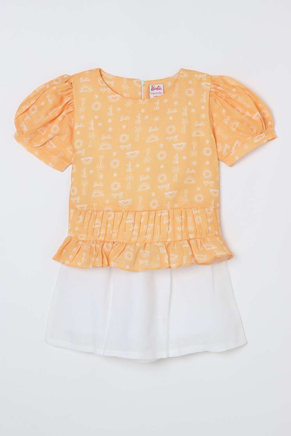 Blended-Fabric-Regular-Fit-Girls-Co-Ord-Set