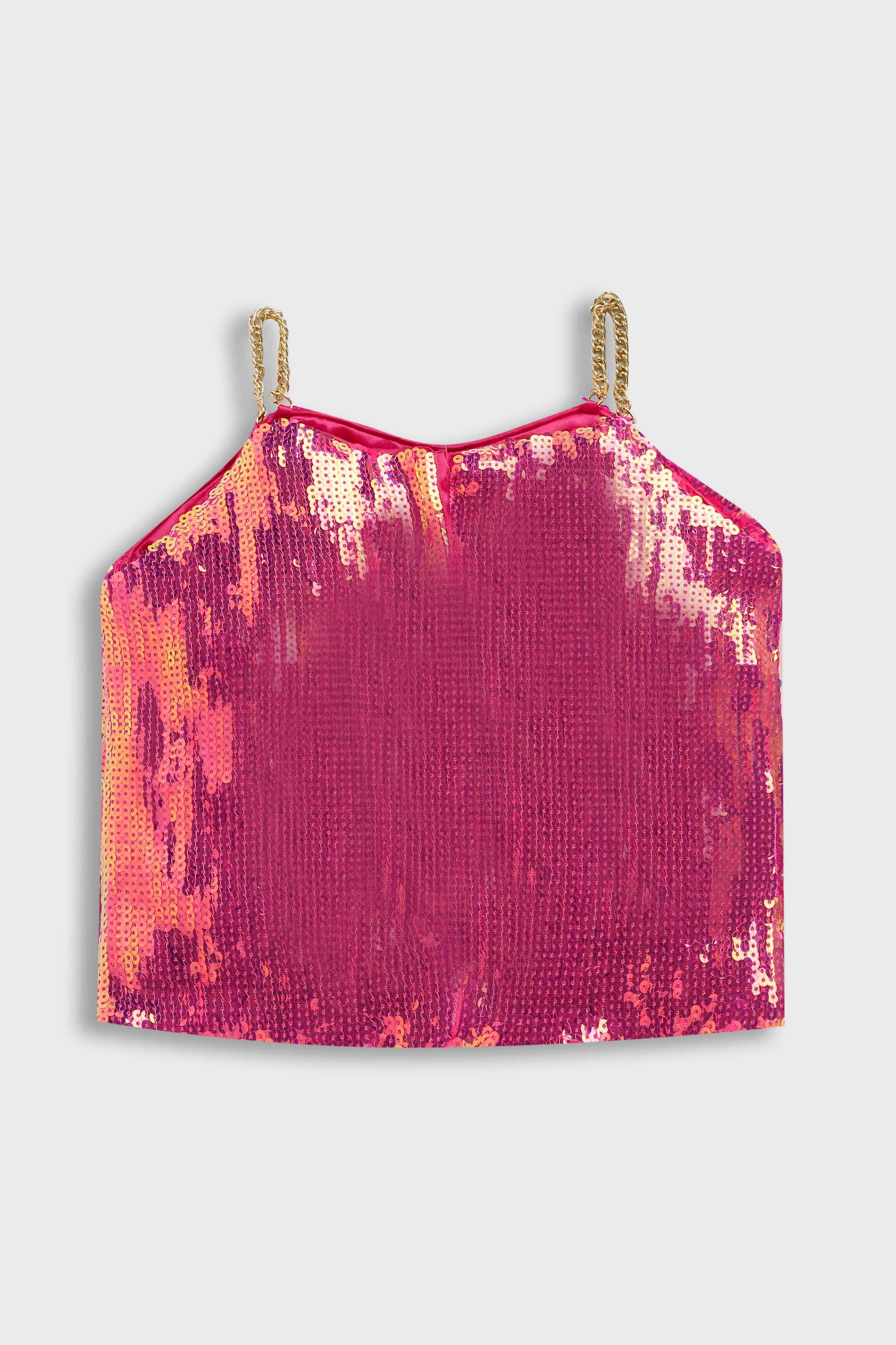 Solid-Cotton-Round-Neck-Girl-s-Top