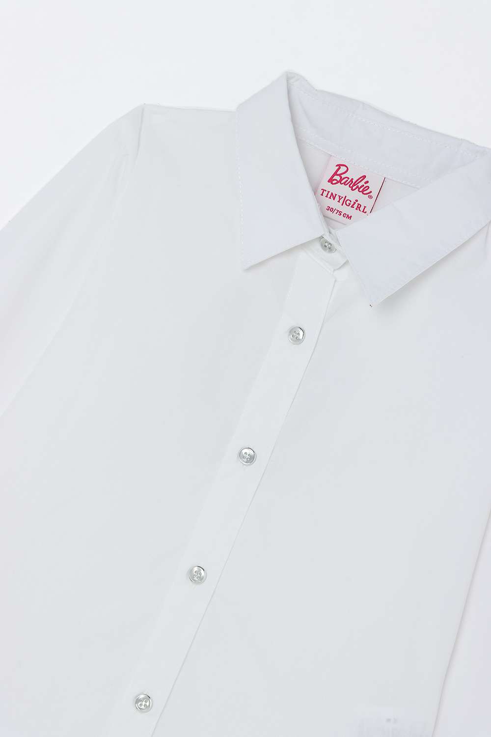 Solid-Blended-Fabric-Classic-Collar-Girls-Shirt