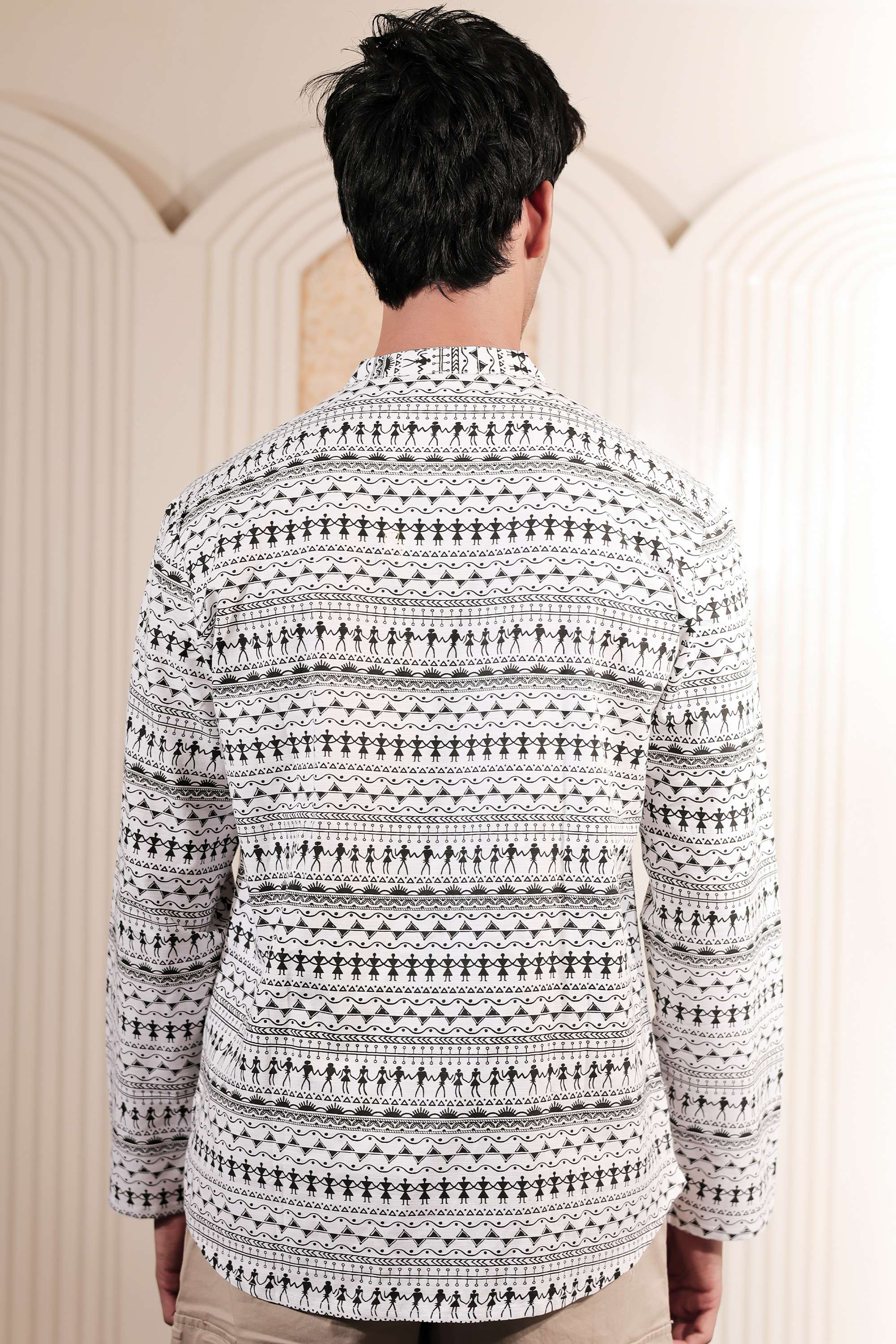 Printed-Blended-Fabric-Men-s-Casual-Wear-Kurta