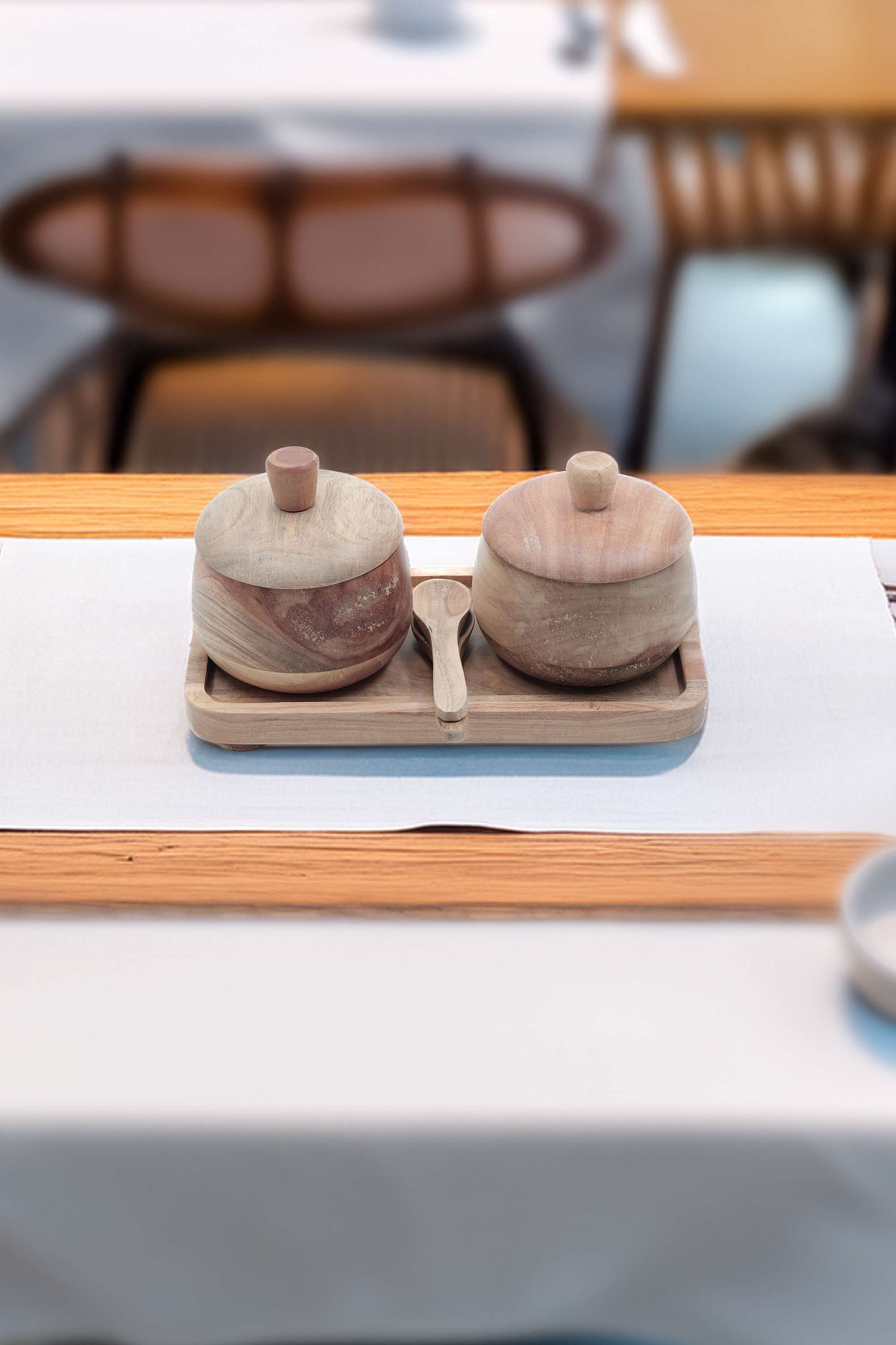 Neem-Wood-Condiment-Set-Of-2-W-Tray