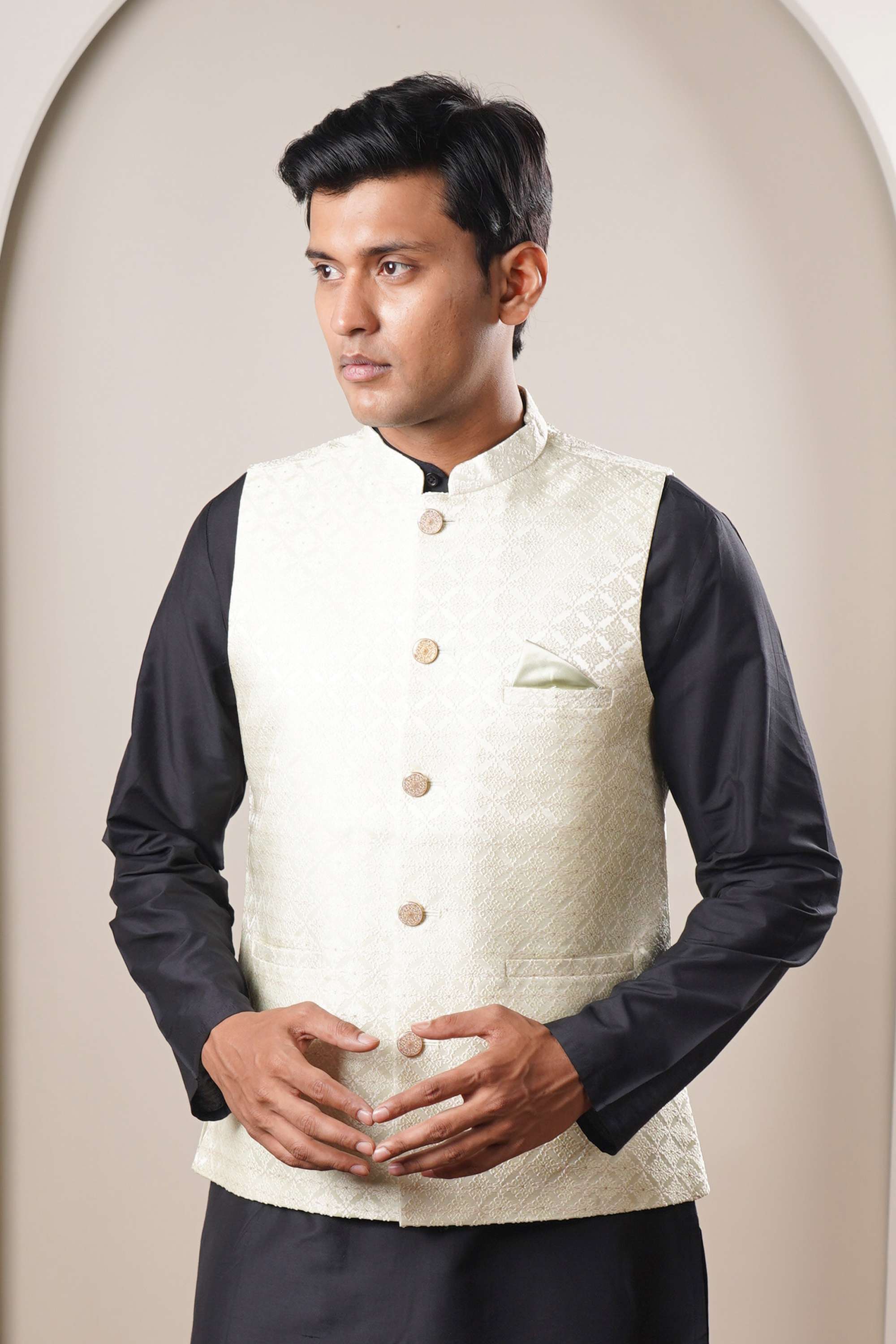 Textured-Button-Regular-Fit-Men-s-Festive-Wear-Waistcoat