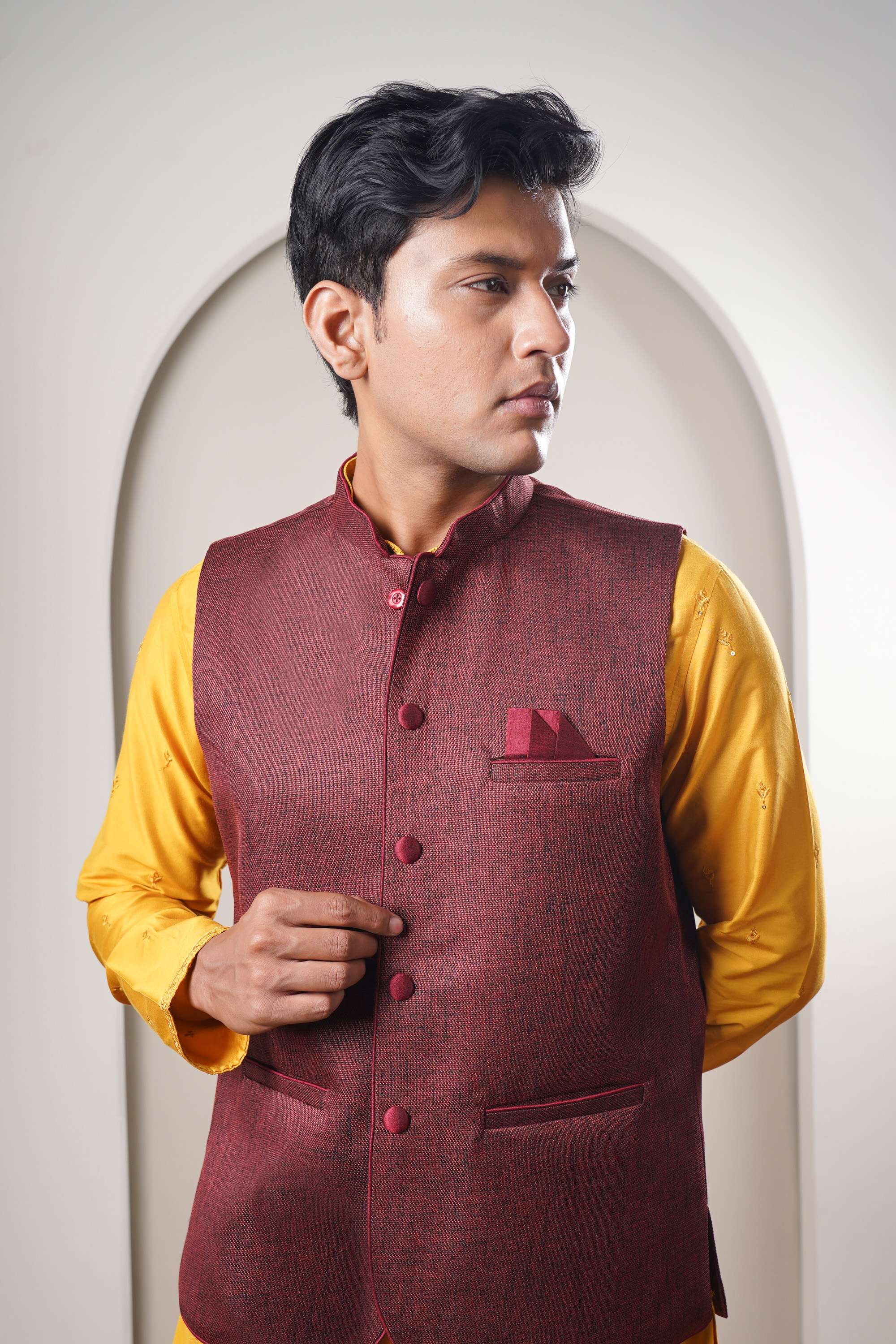 Solid-Button-Regular-Fit-Men-s-Festive-Wear-Waistcoat