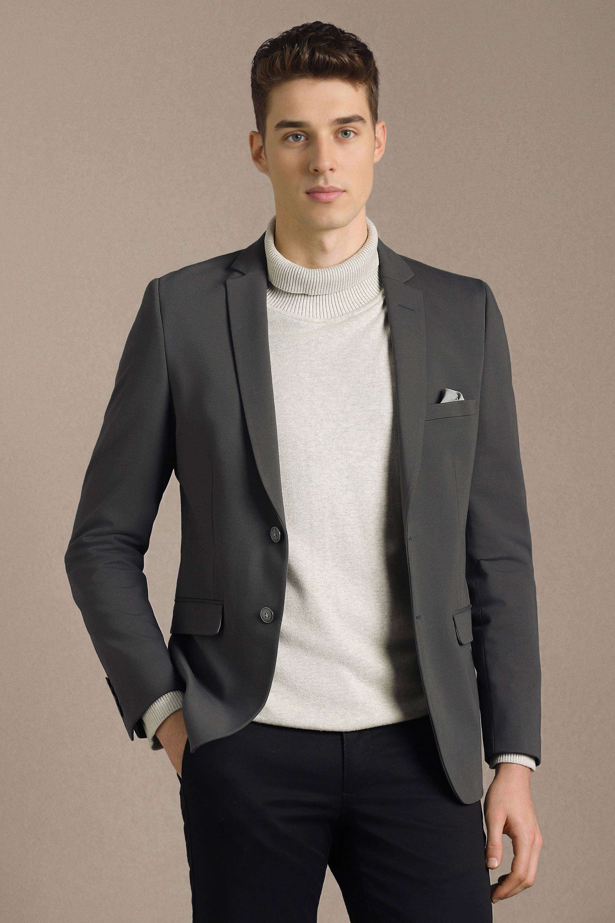 Solid-Nylon-Terry-Super-Slim-Fit-Men-s-Blazer