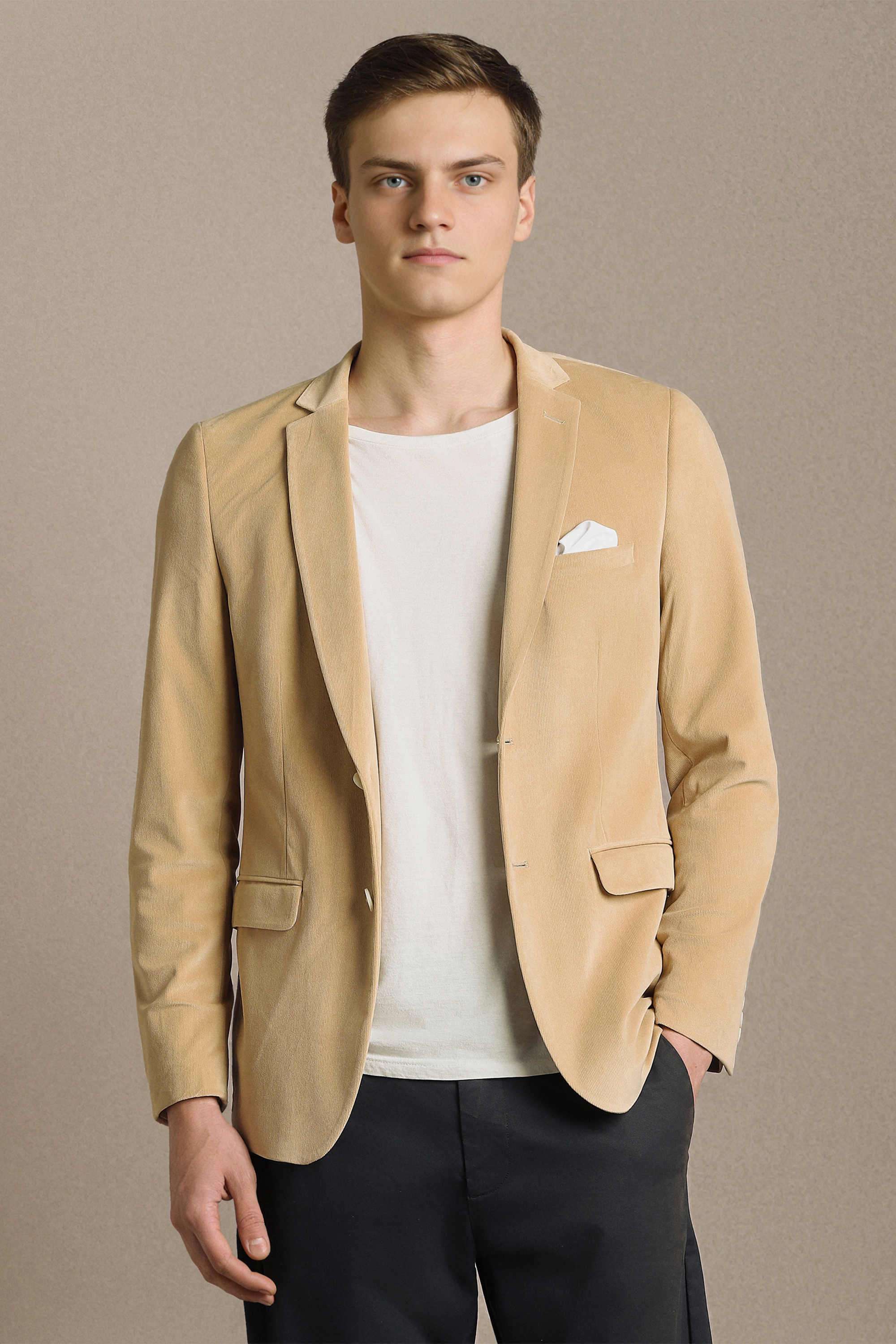 Textured-Polyester-Super-Slim-Fit-Men-s-Blazer