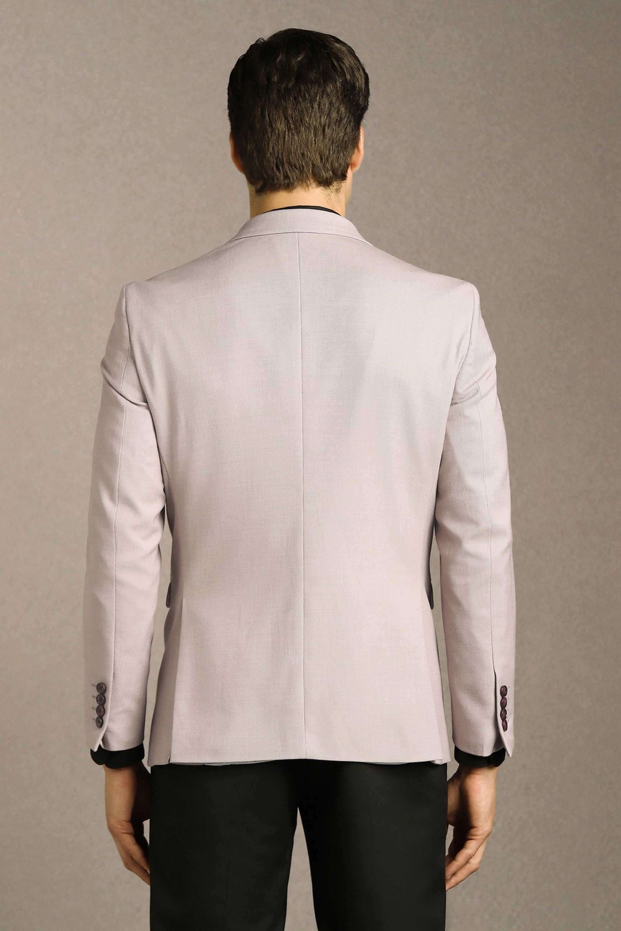 Textured-Polyester-Viscose-Slim-Fit-Men-s-Formal-Blazer