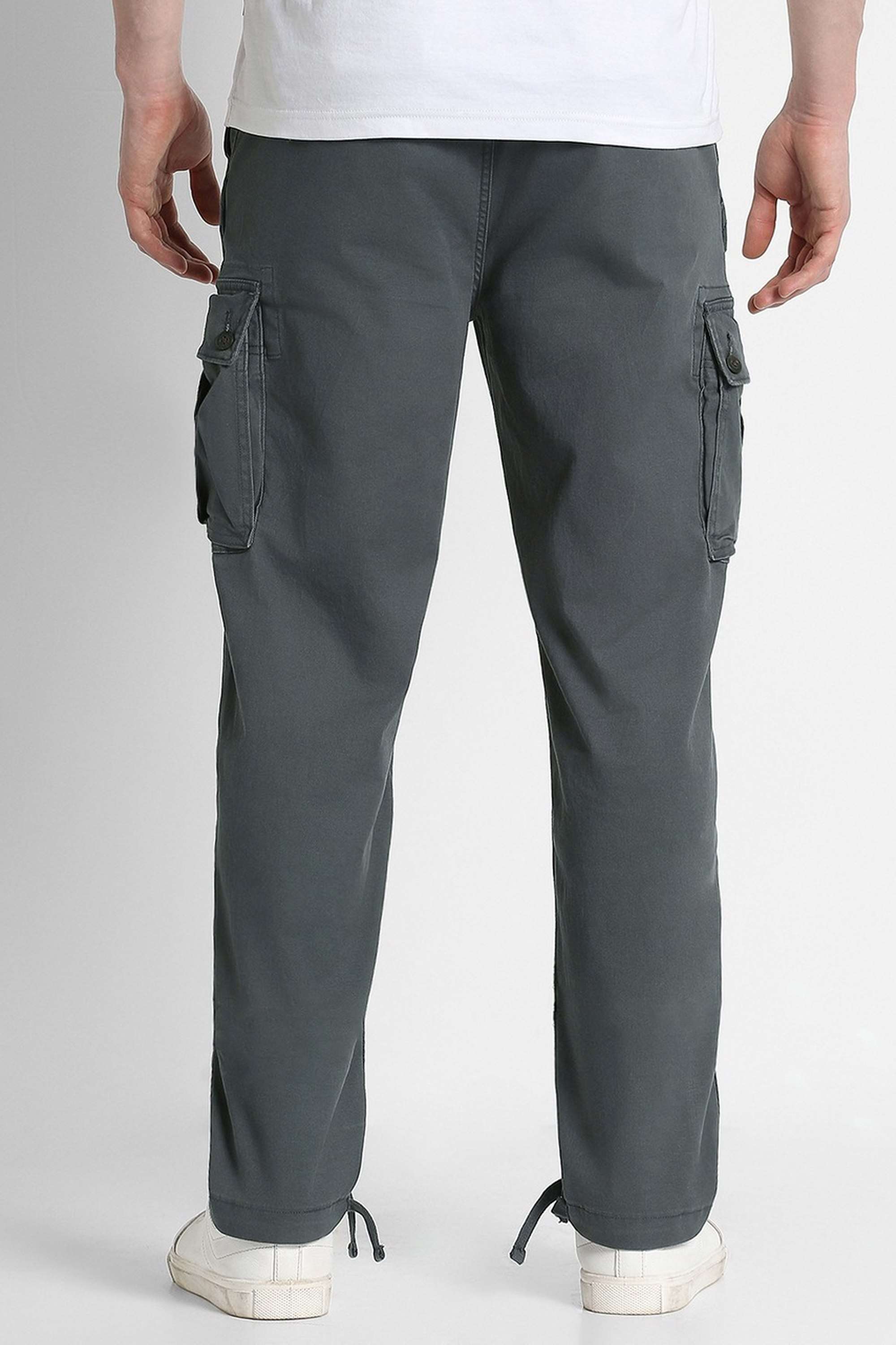 Solid-Cotton-Stretch-Regular-Fit-Men-s-Casual-Wear-Trousers