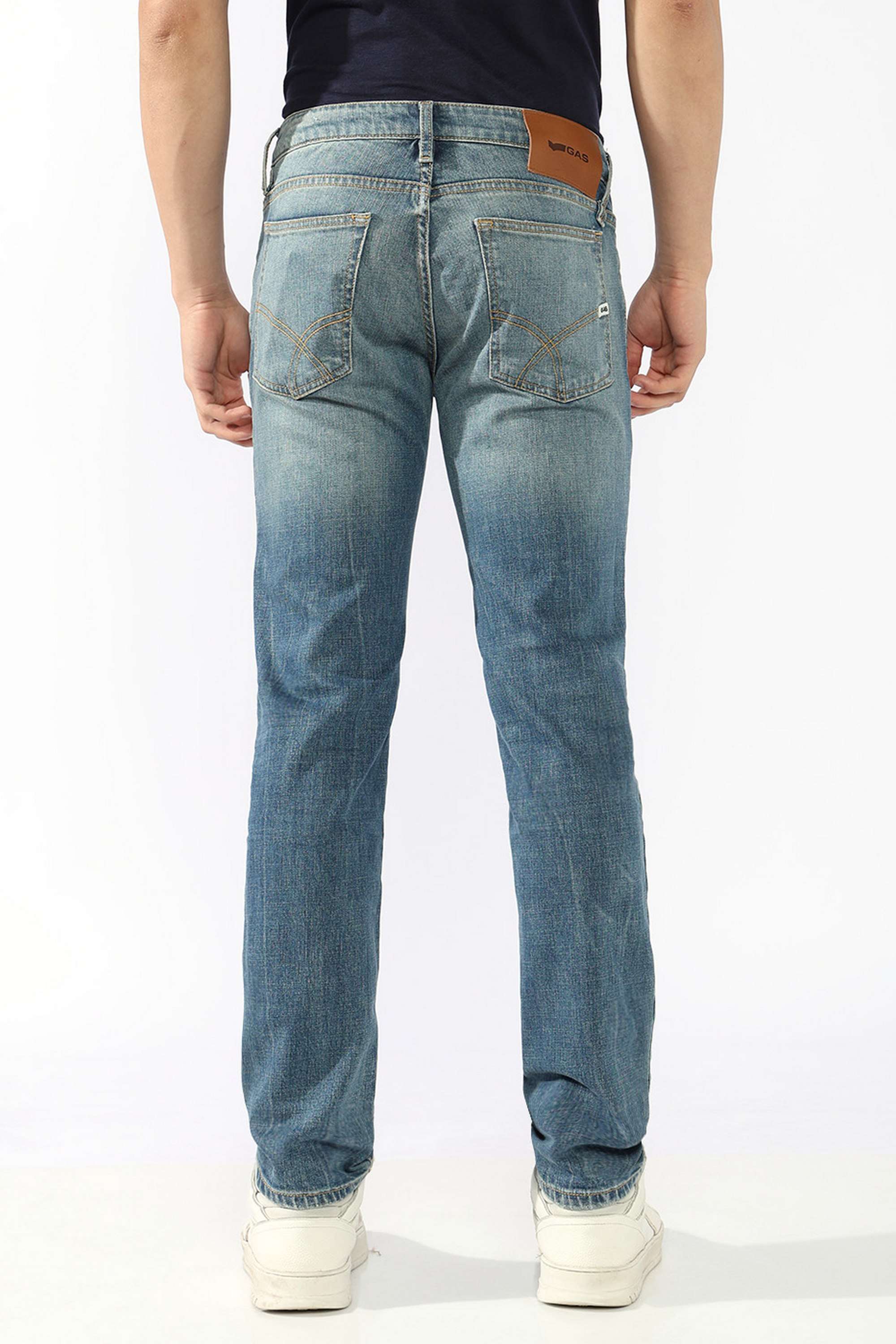 Solid-Cotton-Blend-Slim-Fit-Men-s-Jeans