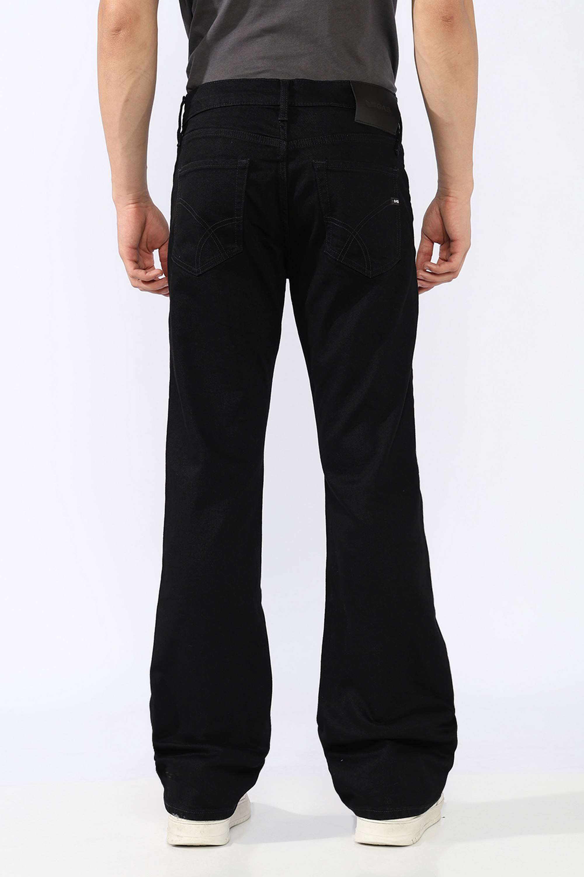 Cotton-Blend-Bootcut-Fit-Men-Jeans