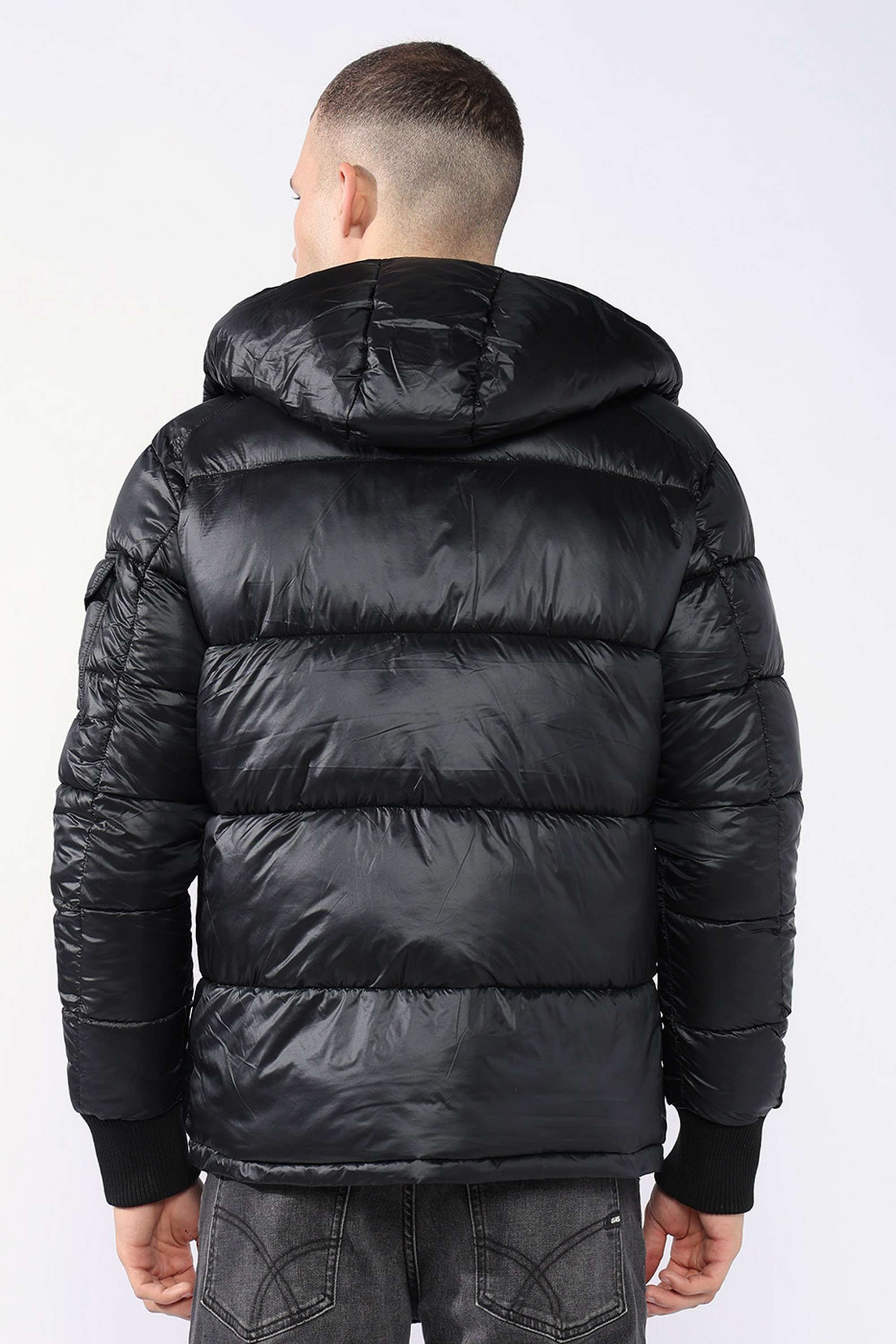 Printed-Nylon-Regular-Fit-Men-s-Jacket