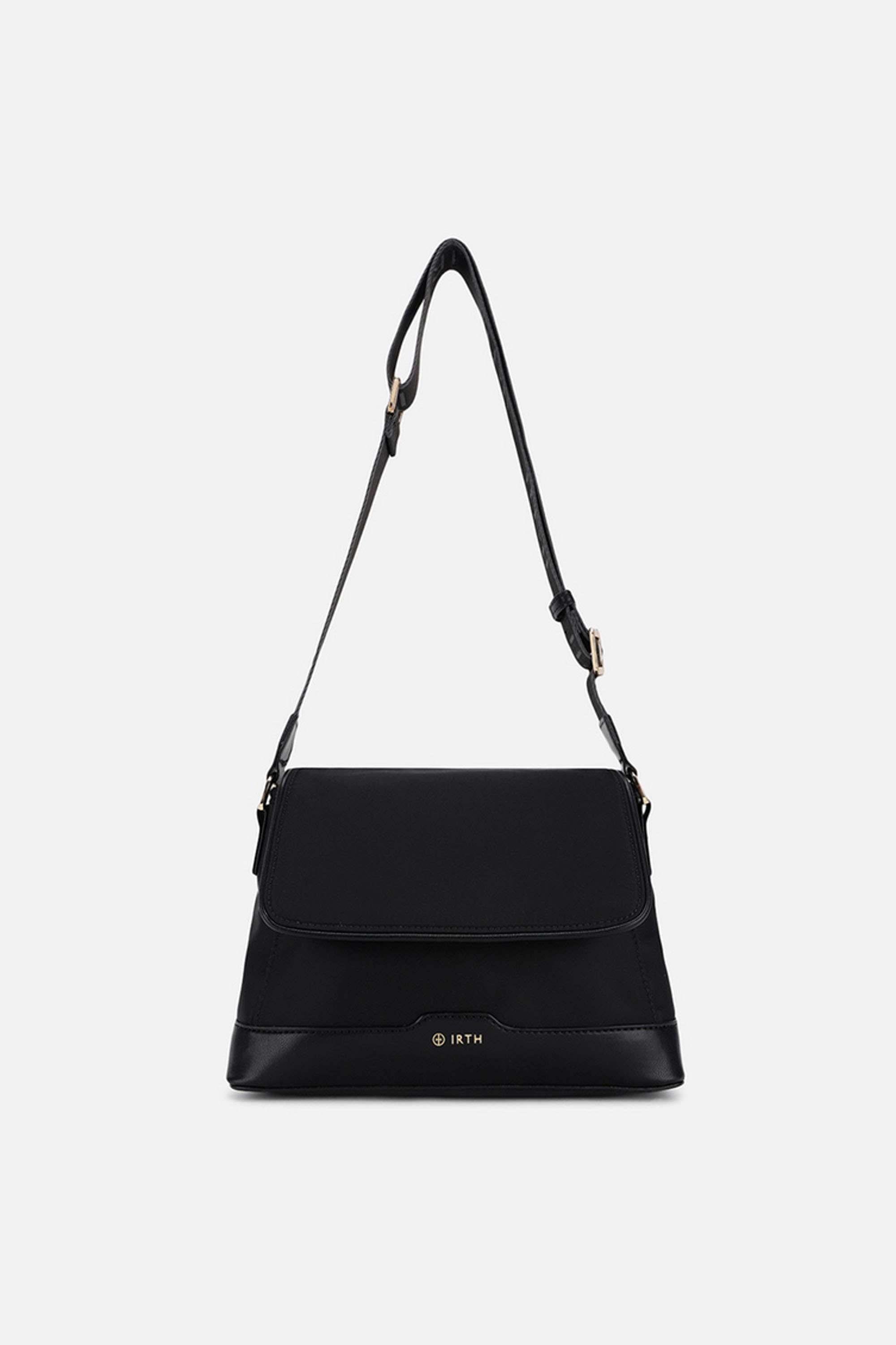 PU-Solid-Casual-Wear-Women-Sling-Bag
