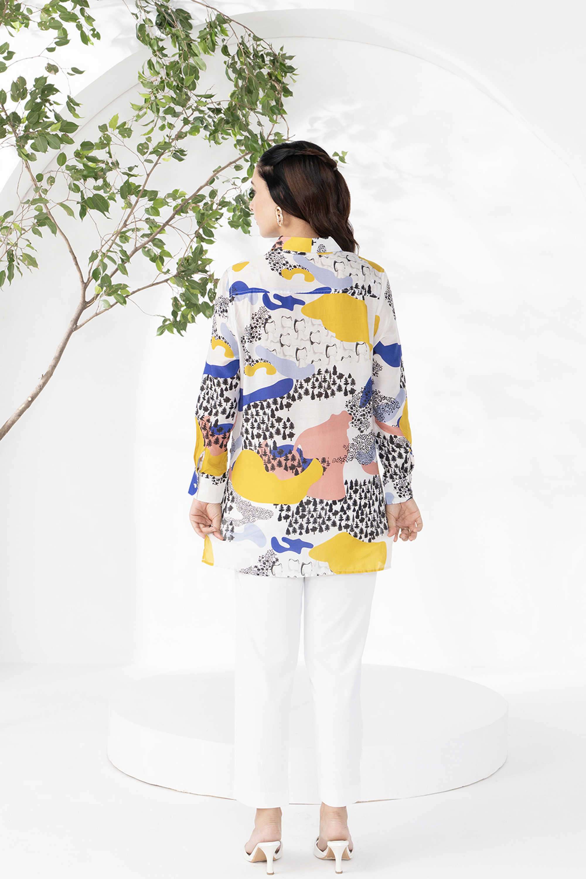 Printed-Collared-Polyester-Women-s-Regular-Wear-Shirt