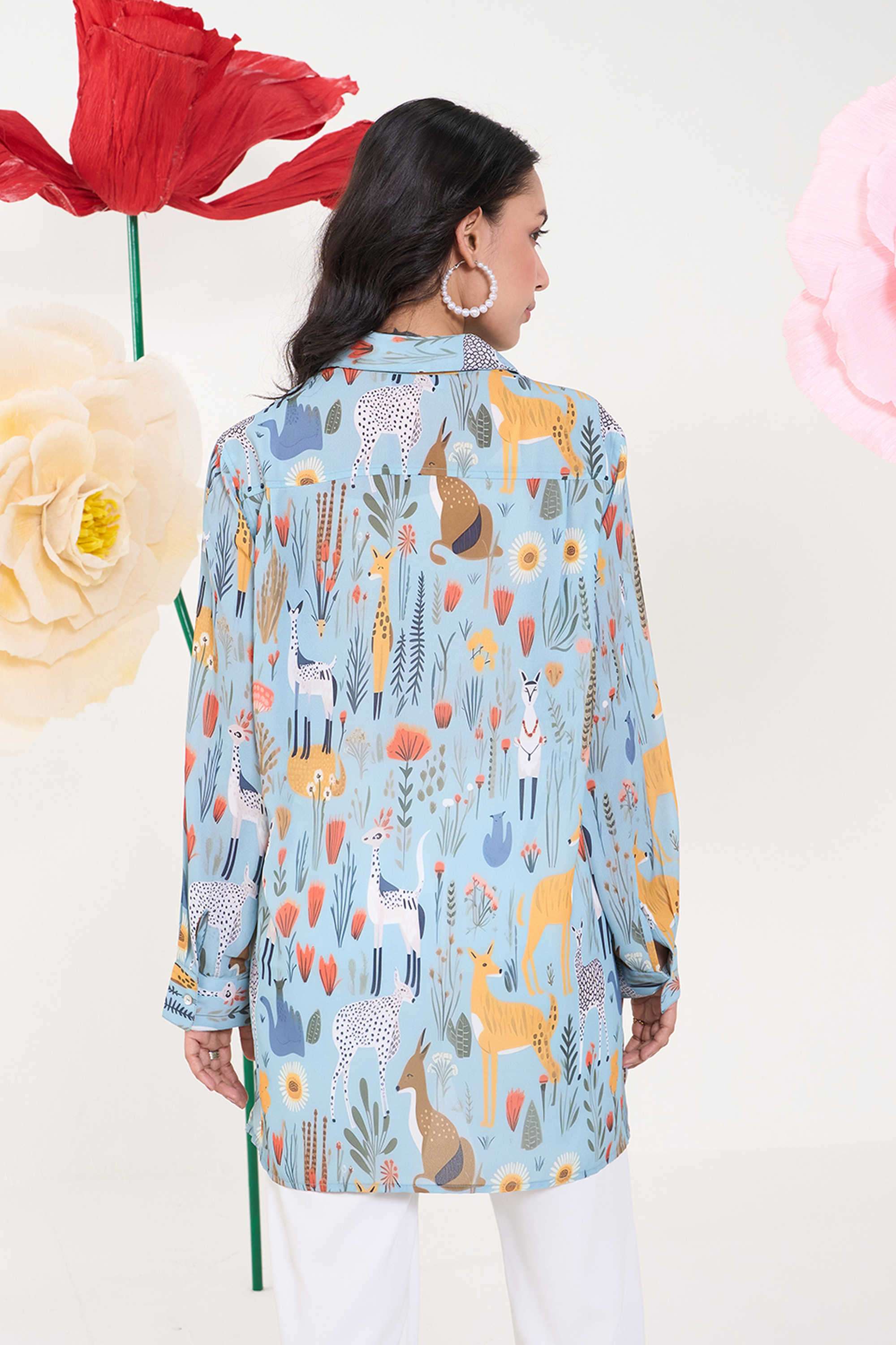 Printed-Collared-Polyester-Women-s-Regular-Wear-Shirt