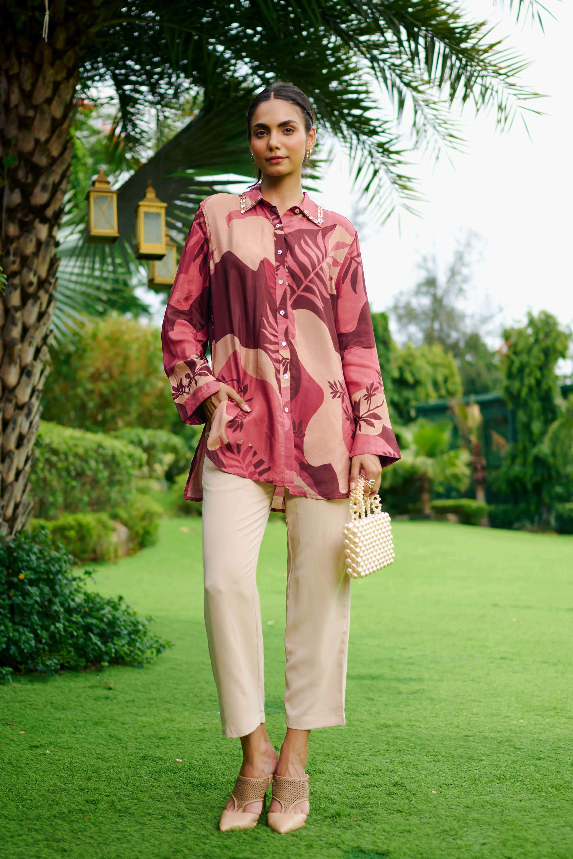 Textured-Collared-Polyester-Women-s-Regular-Wear-Shirt