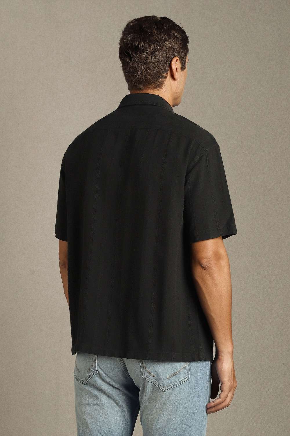 Checks-Cotton-Relaxed-Fit-Men-s-Casual-Shirt