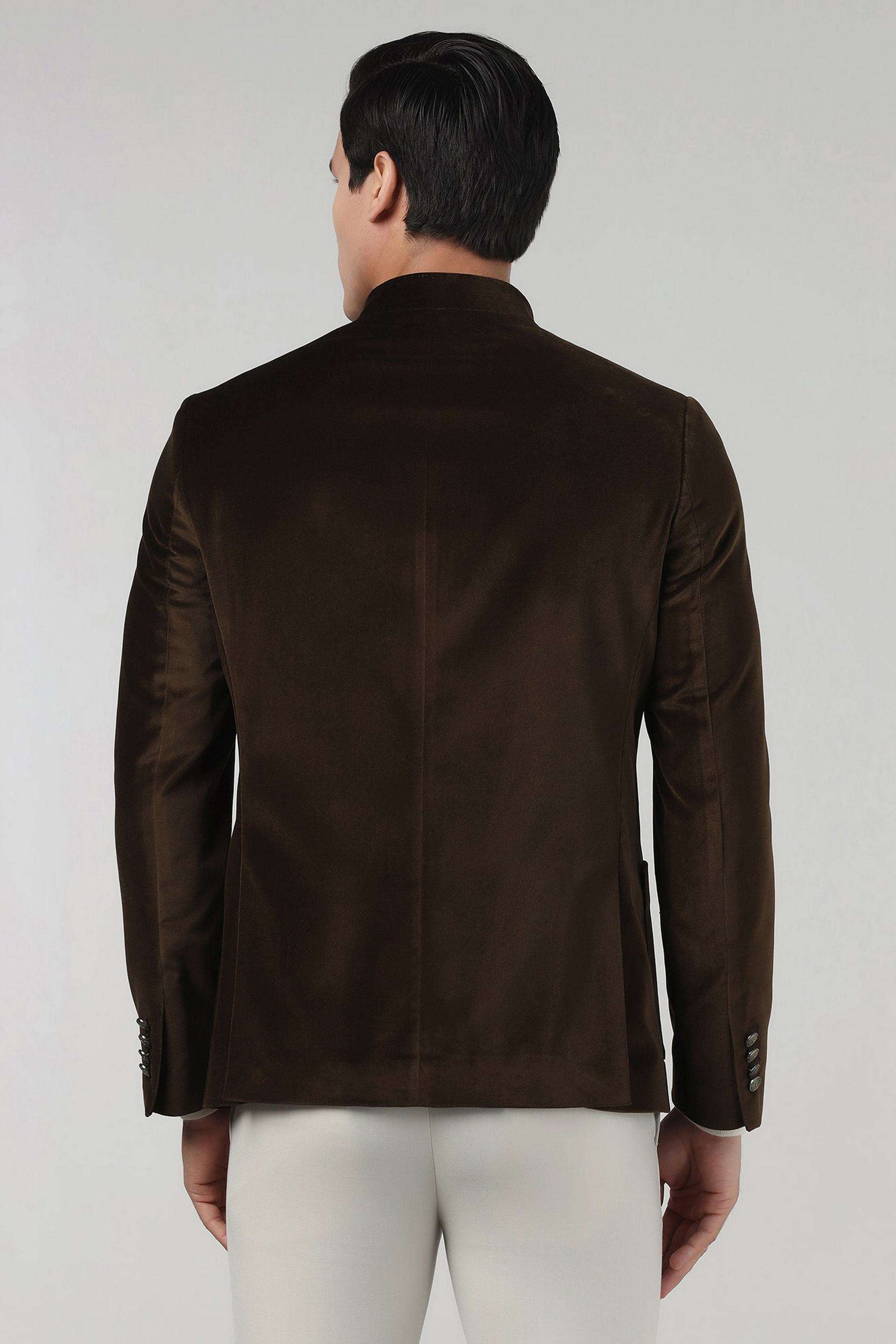 Solid-Rayon-Blend-Slim-Fit-Men-s-Formal-Wear-Blazer