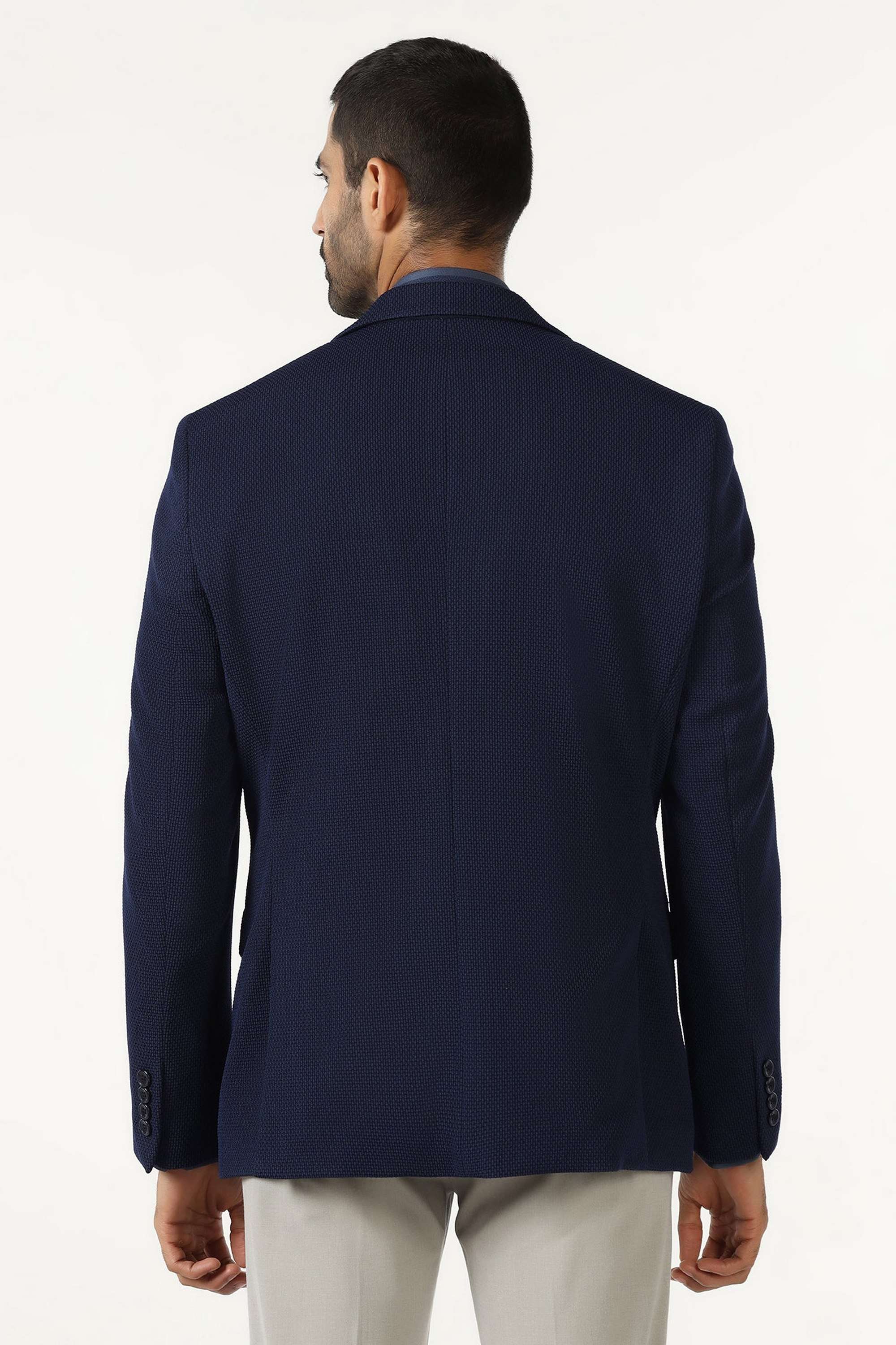 Solid-Blended-Fabric-Slim-Fit-Men-s-Jacket