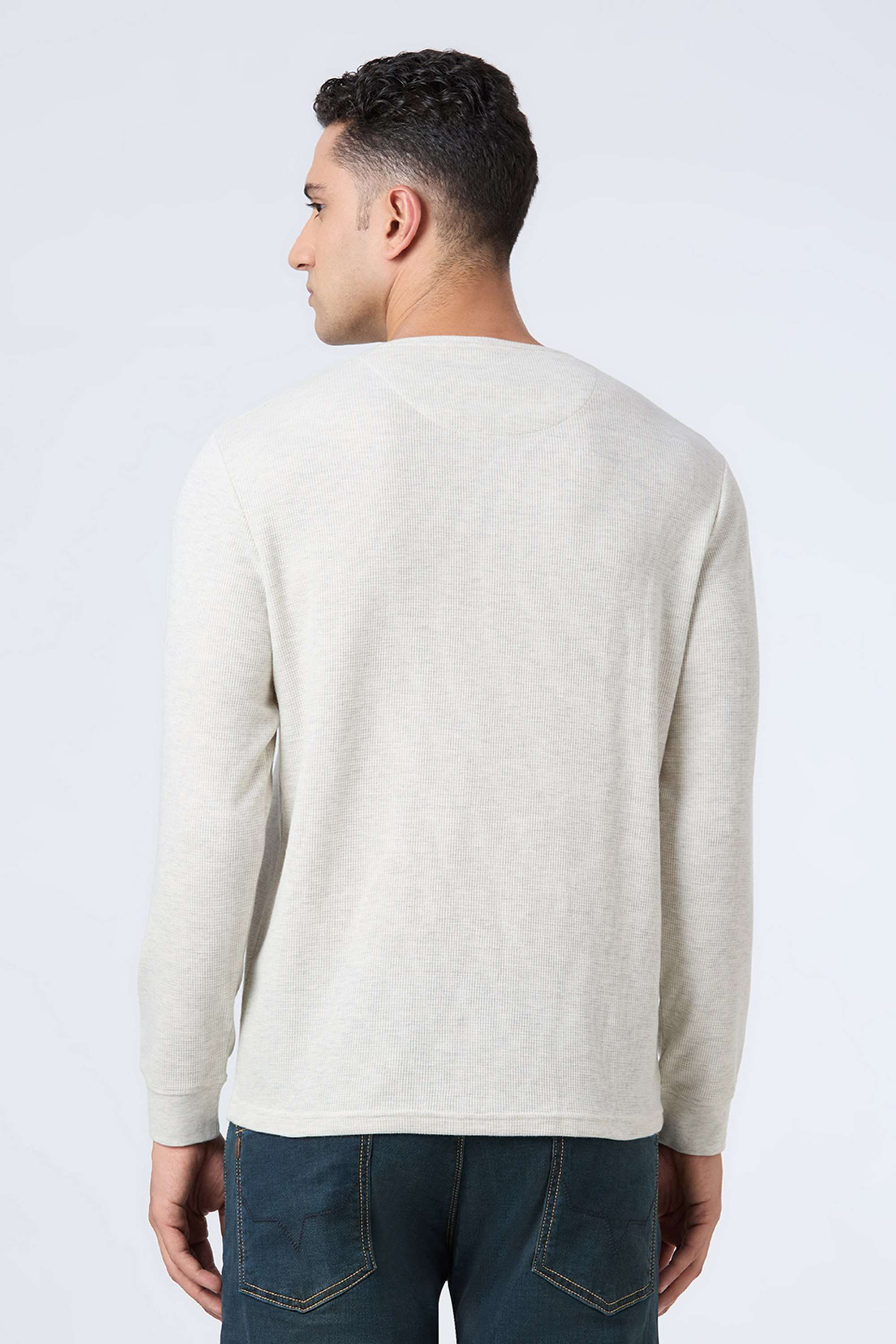 Solid-Cotton-Blend-Slim-Fit-Men-T-Shirt