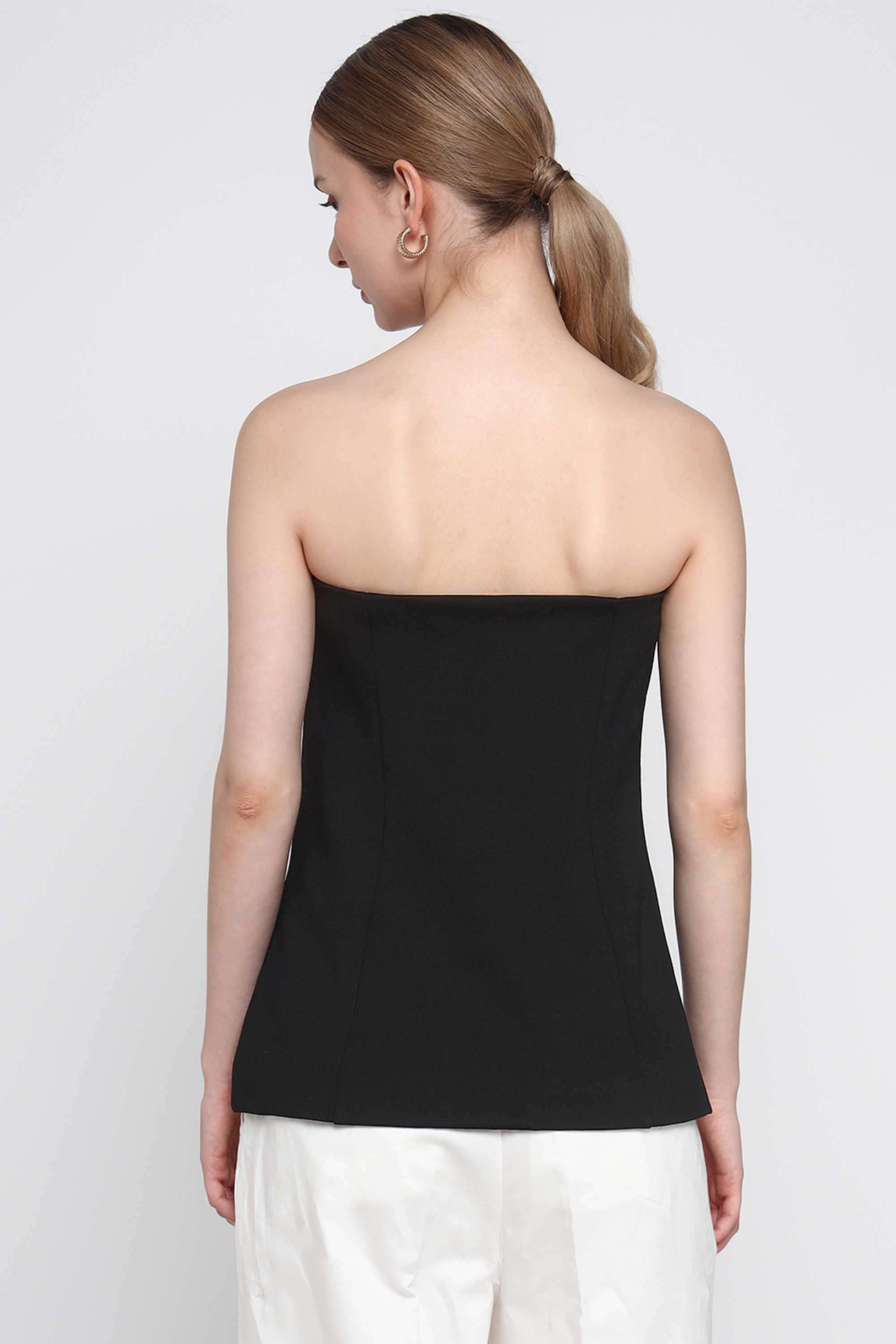 Solid-Blended-Fabric-Regular-Fit-Women-s-Top