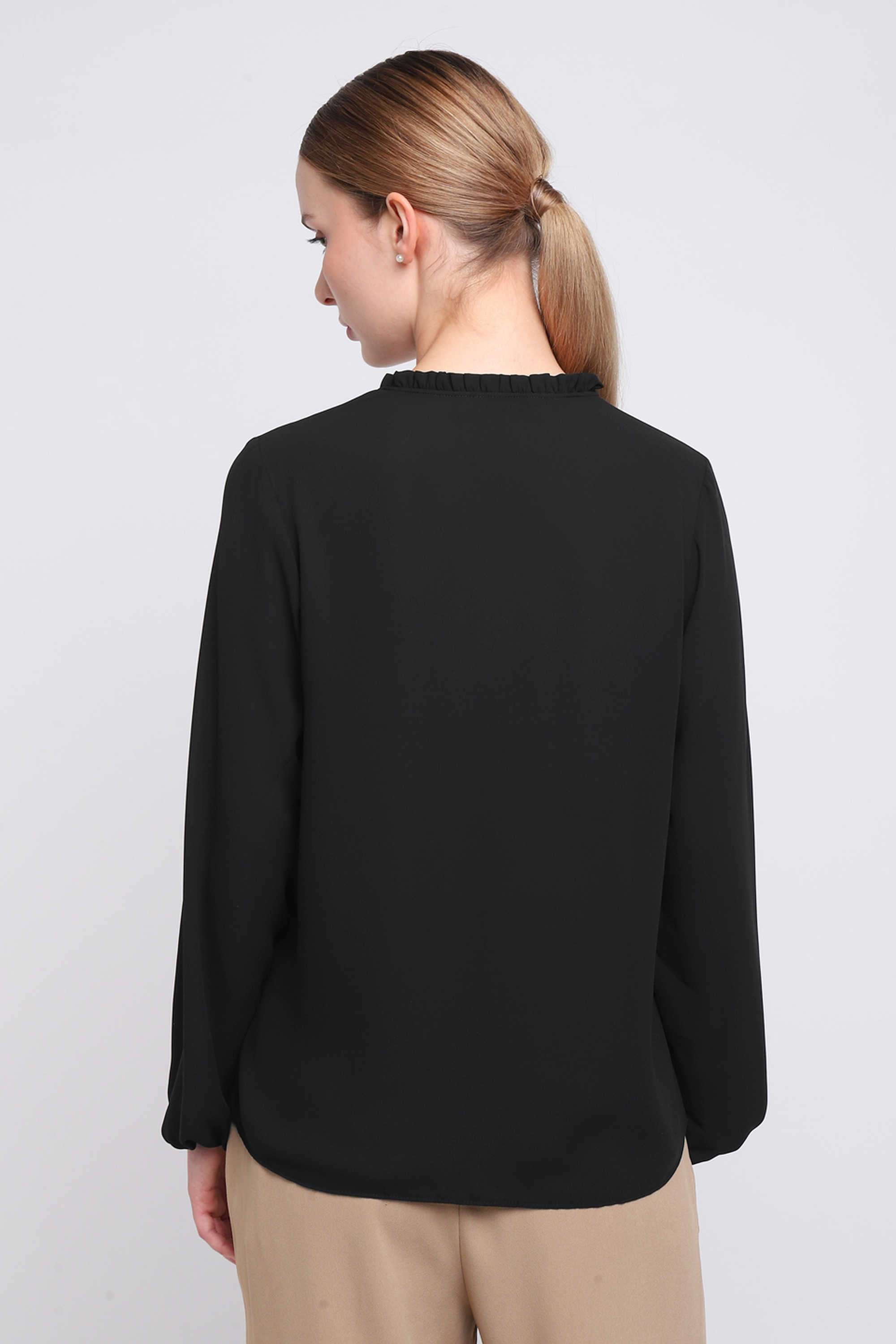 Solid-Blended-Fabric-Regular-Fit-Women-s-Top