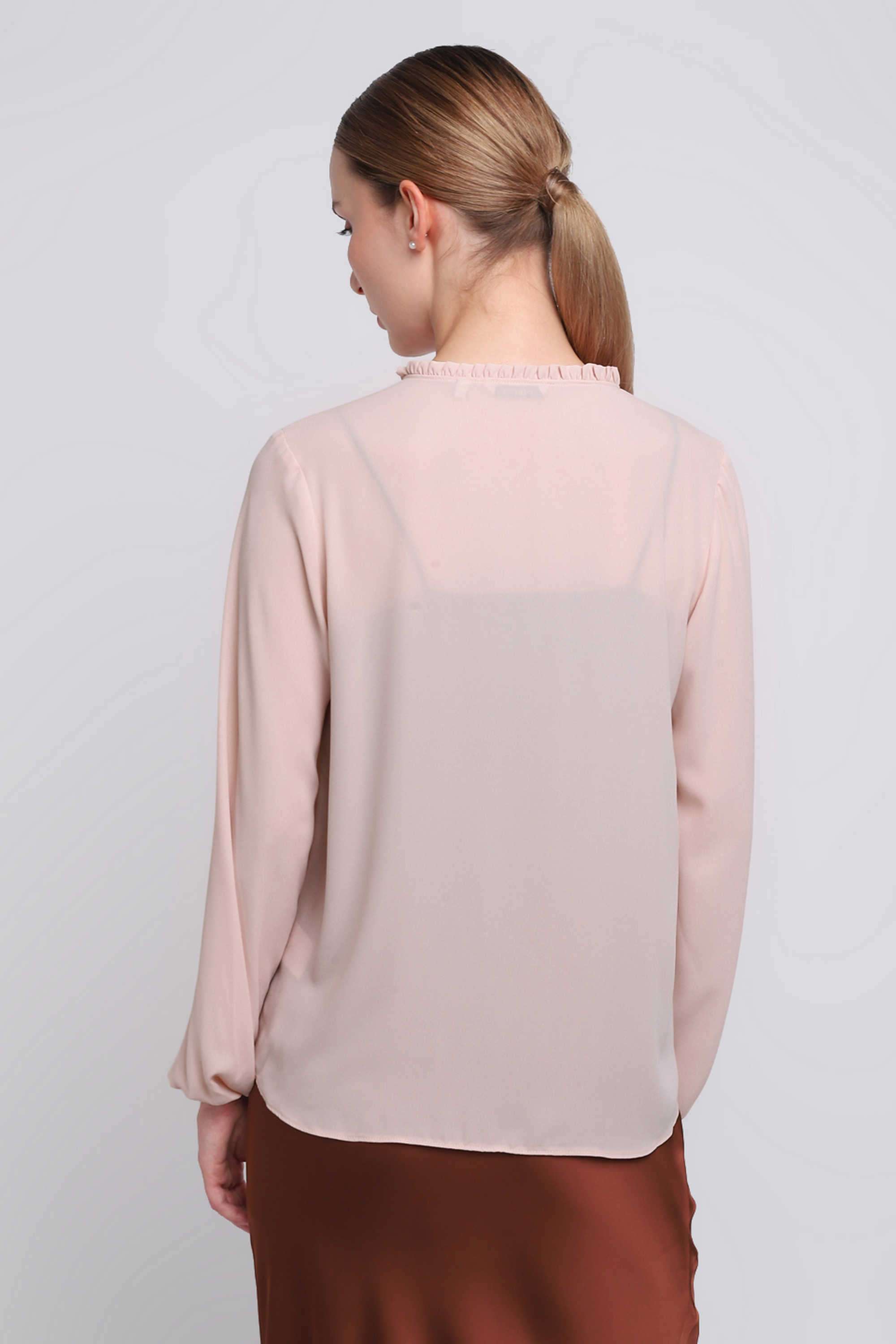 Solid-Blended-Fabric-Regular-Fit-Women-s-Top