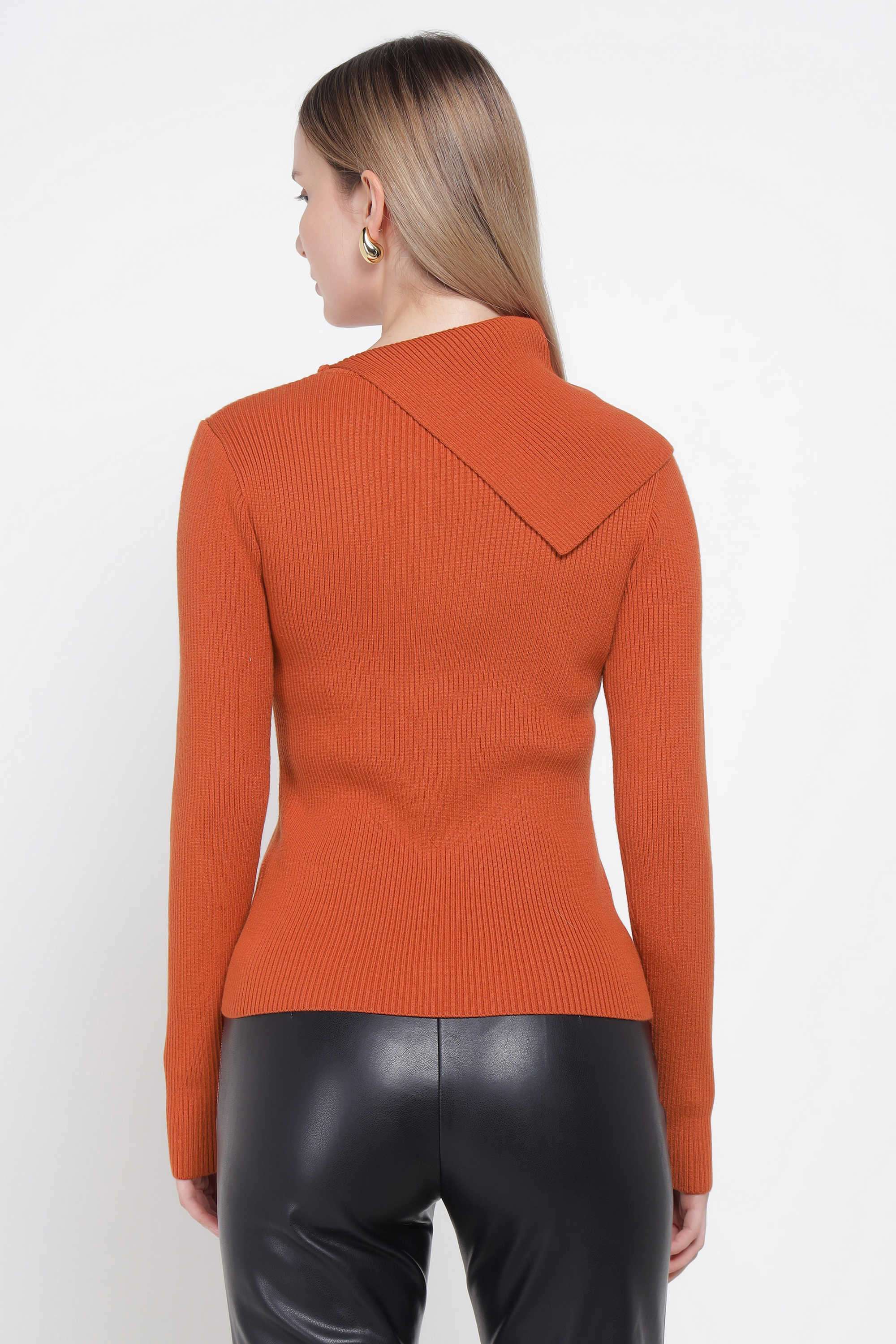 Solid-Turtle-Neck-Viscose-Women-s-Winter-Wear-Sweater