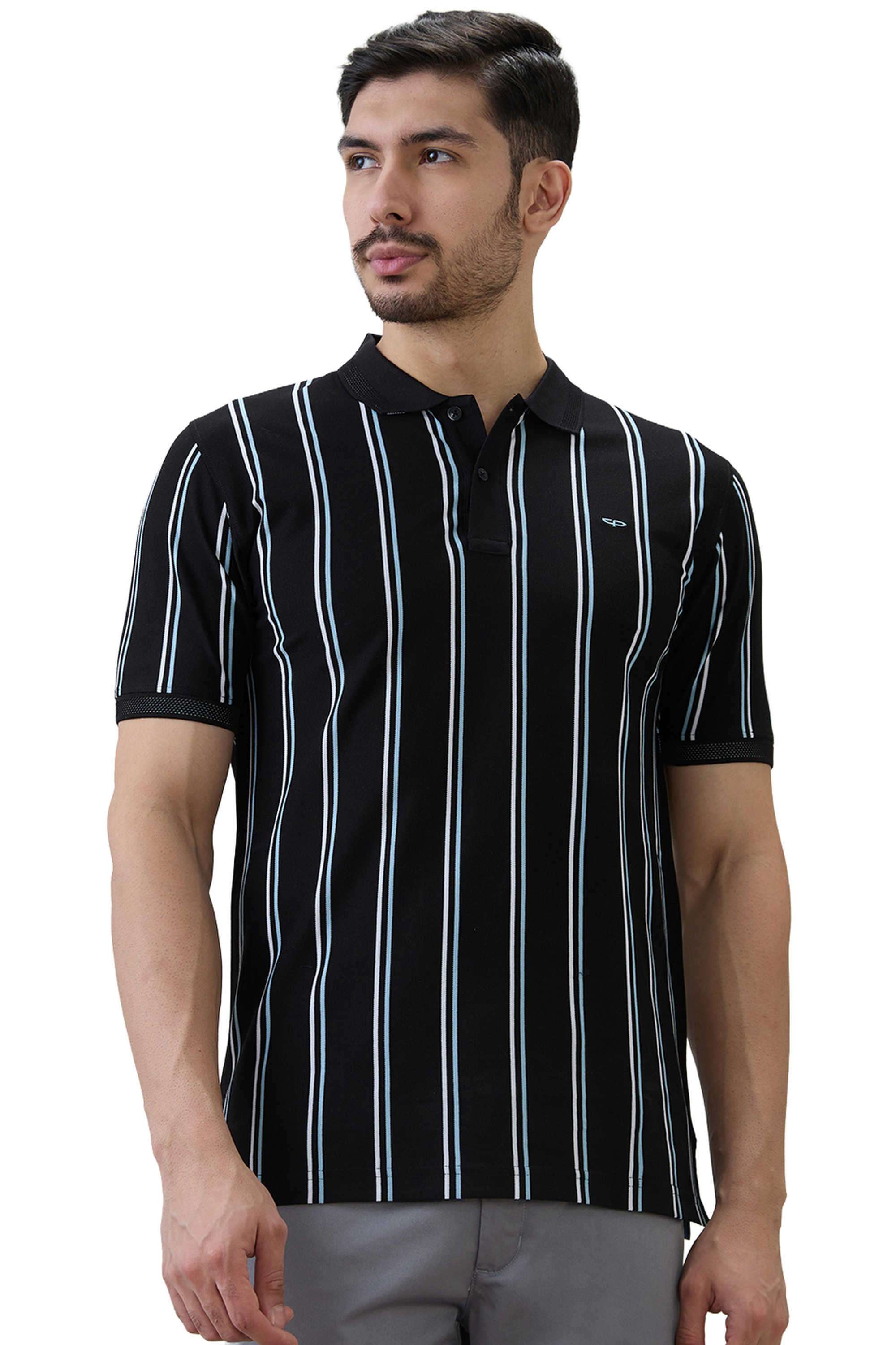 Stripes-Cotton-Polo-Men-s-T-Shirt