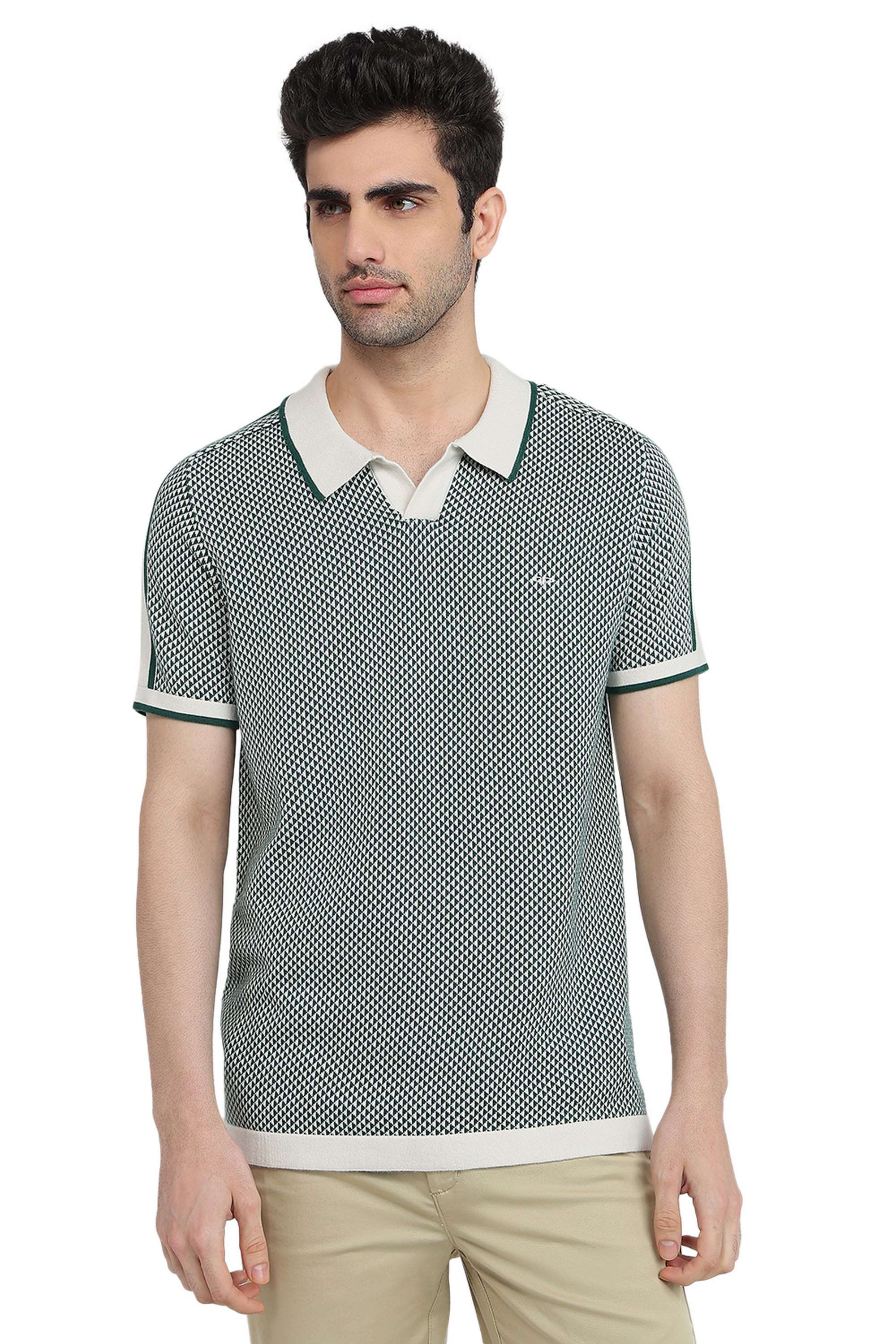 Solid-Cotton-Polo-Men-s-T-Shirt