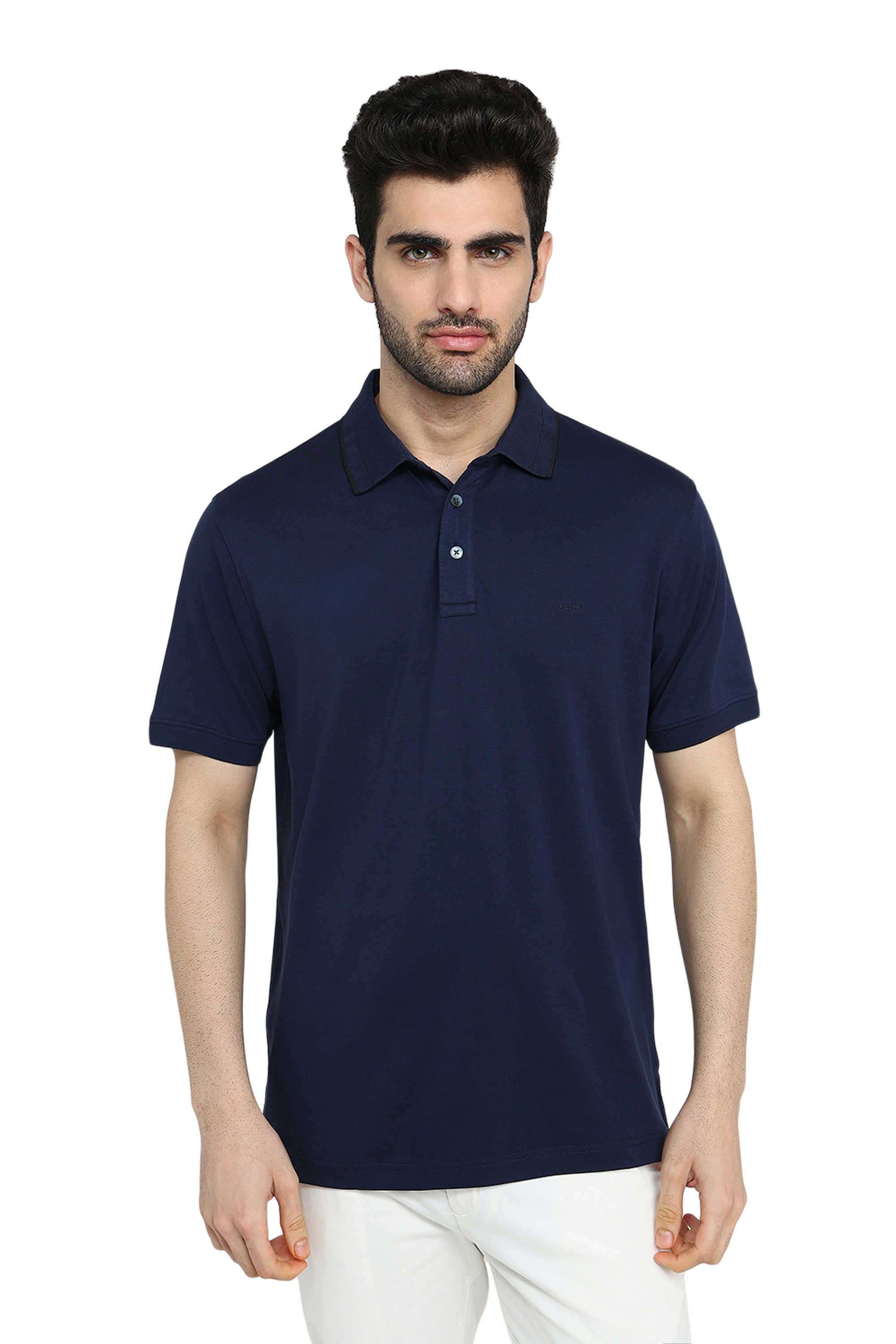 Solid-Cotton-Polo-Men-s-T-Shirt