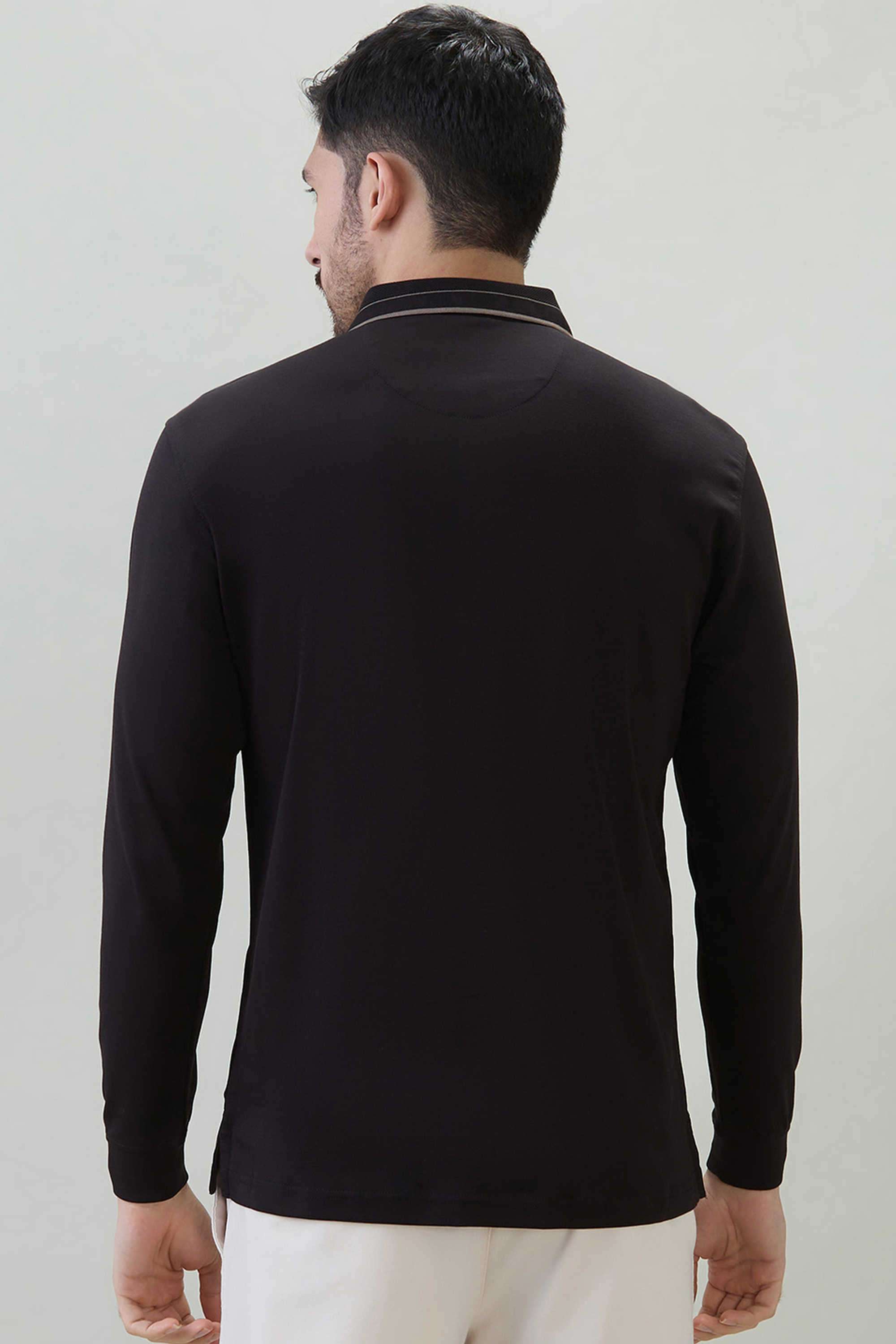 Solid-Cotton-Polo-Men-s-T-Shirt