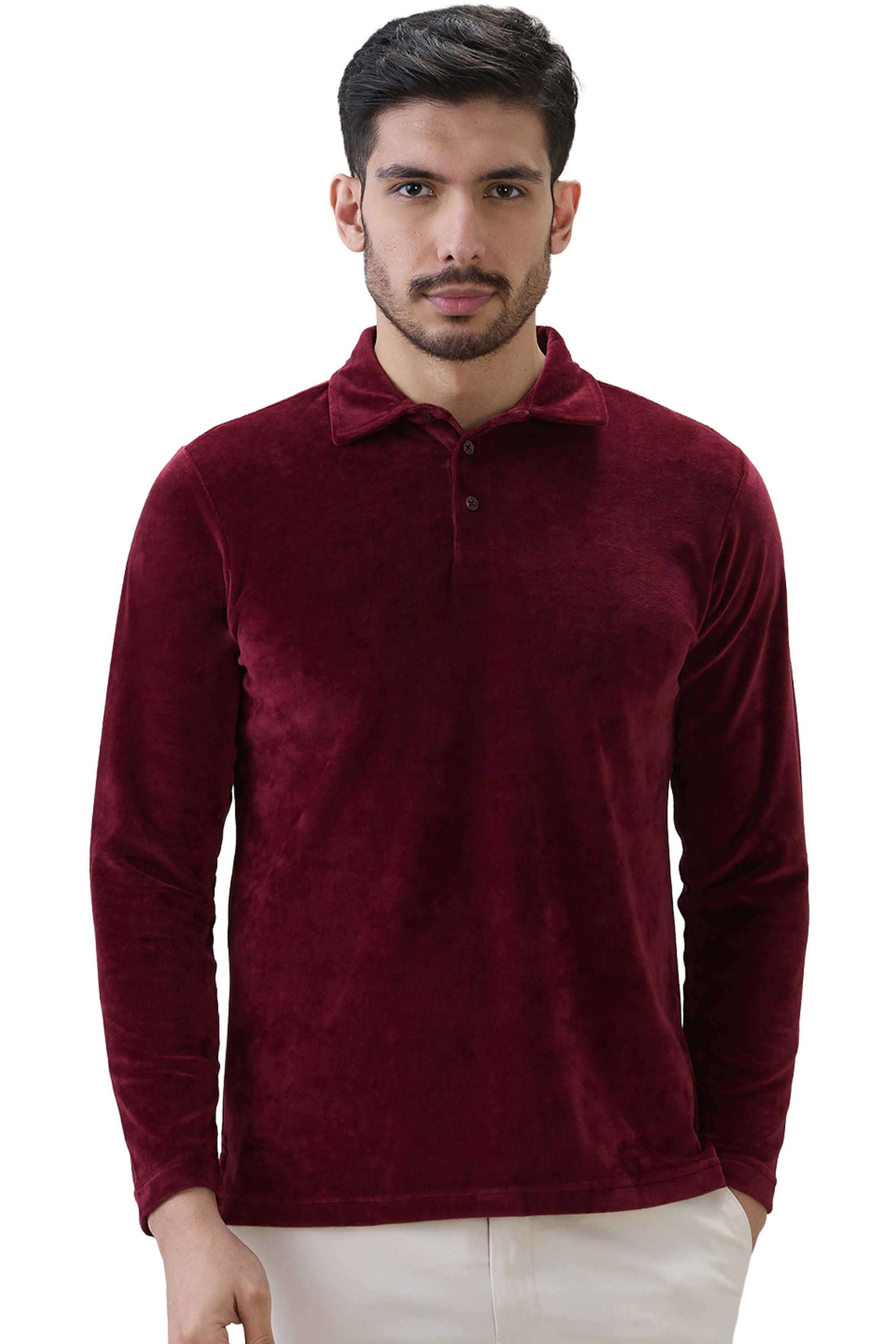Solid-Cotton-Polo-Men-s-T-Shirt