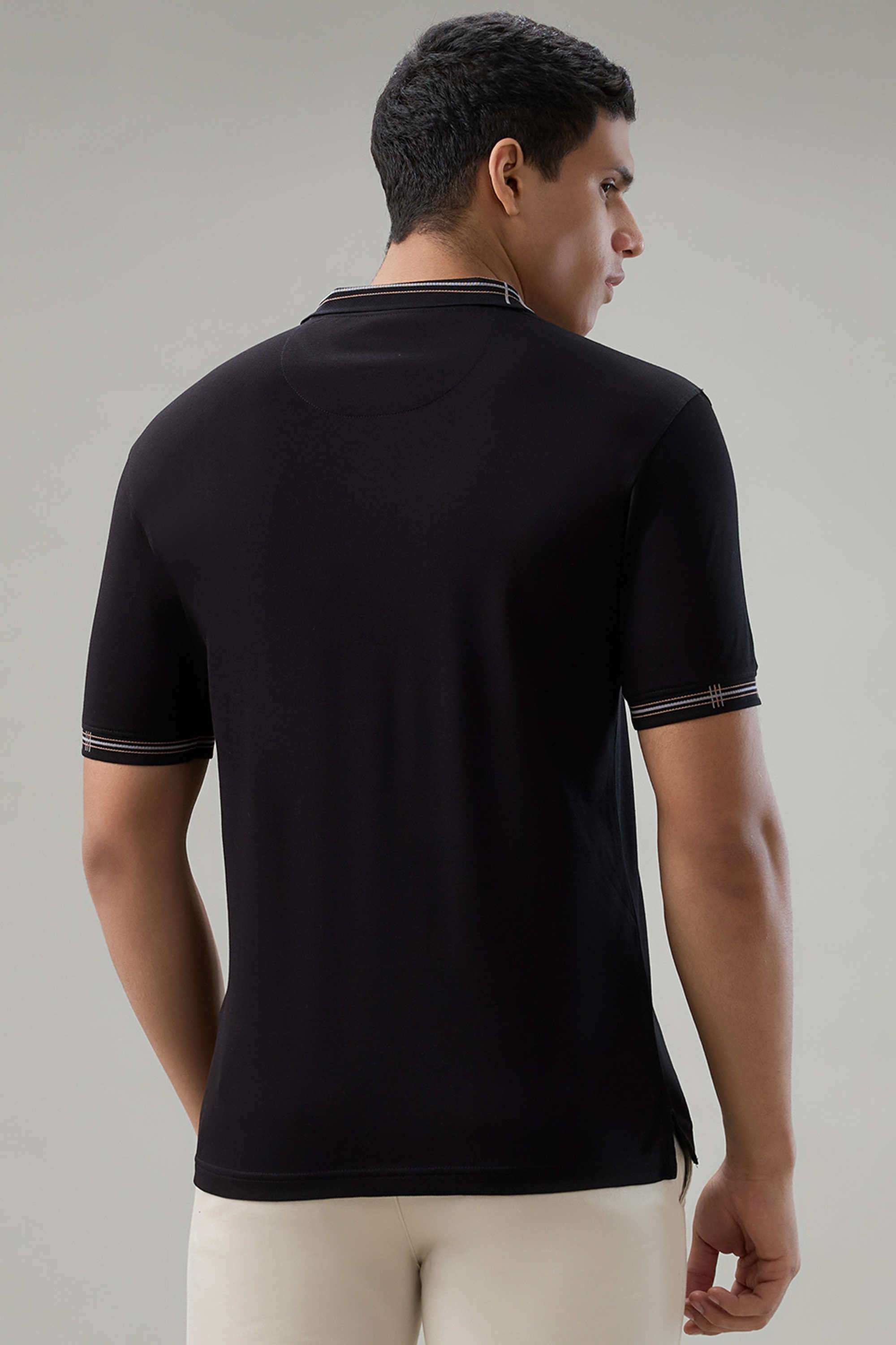 Solid-Cotton-Polo-Men-s-T-Shirt